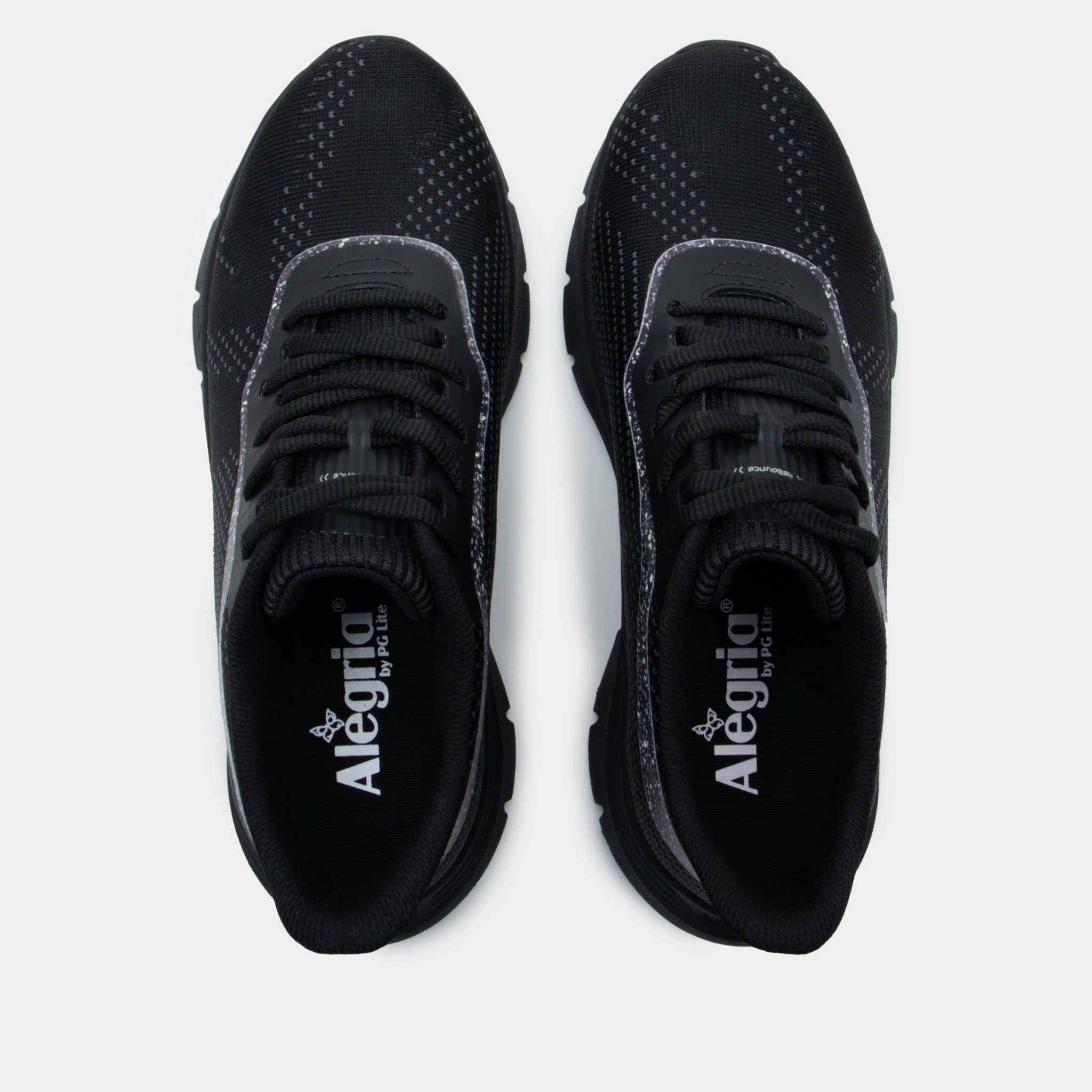 Alegria Rize Comfort Arch Support Women's Sneaker - Black - 4