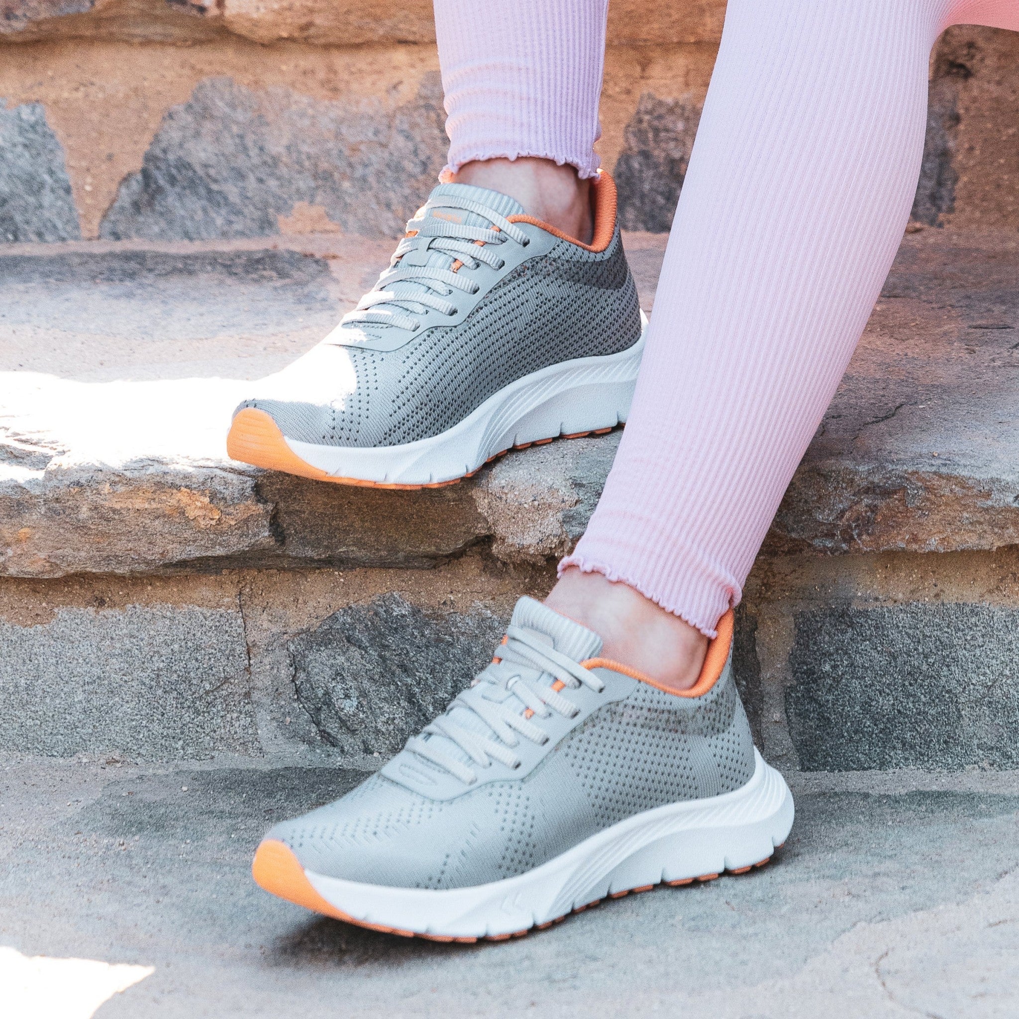 Alegria Rize Comfort Arch Support Women's Sneaker - Grey - 2