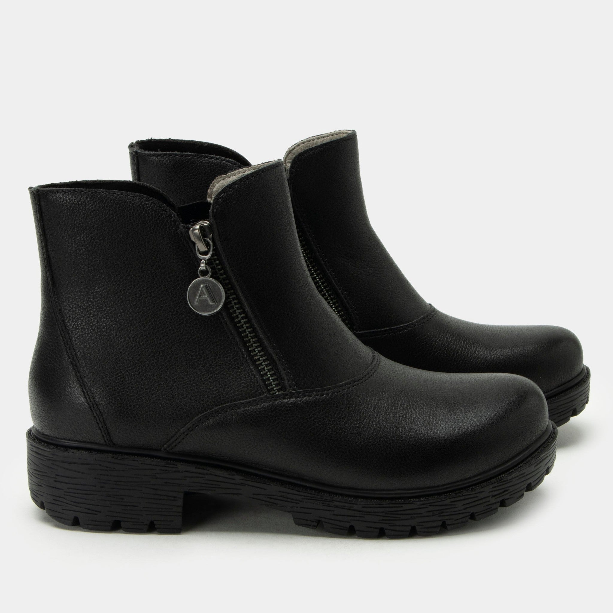 Alegria Rorie Comfort Arch Support Women's Bootie - Black Bird - 3