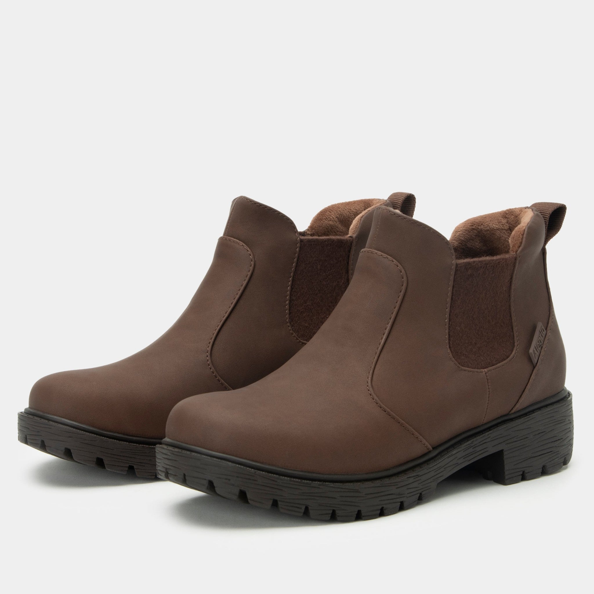 Alegria Rowen Comfort Arch Support Women's Chelsea Boot - Relaxed Cocoa - 1