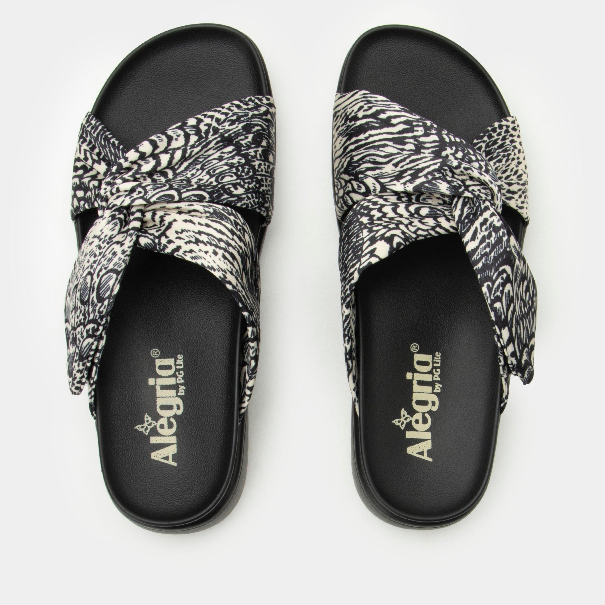 Alegria Rylie Comfort Arch Support Women's Slide Sandal - Birds Of Feather - 5