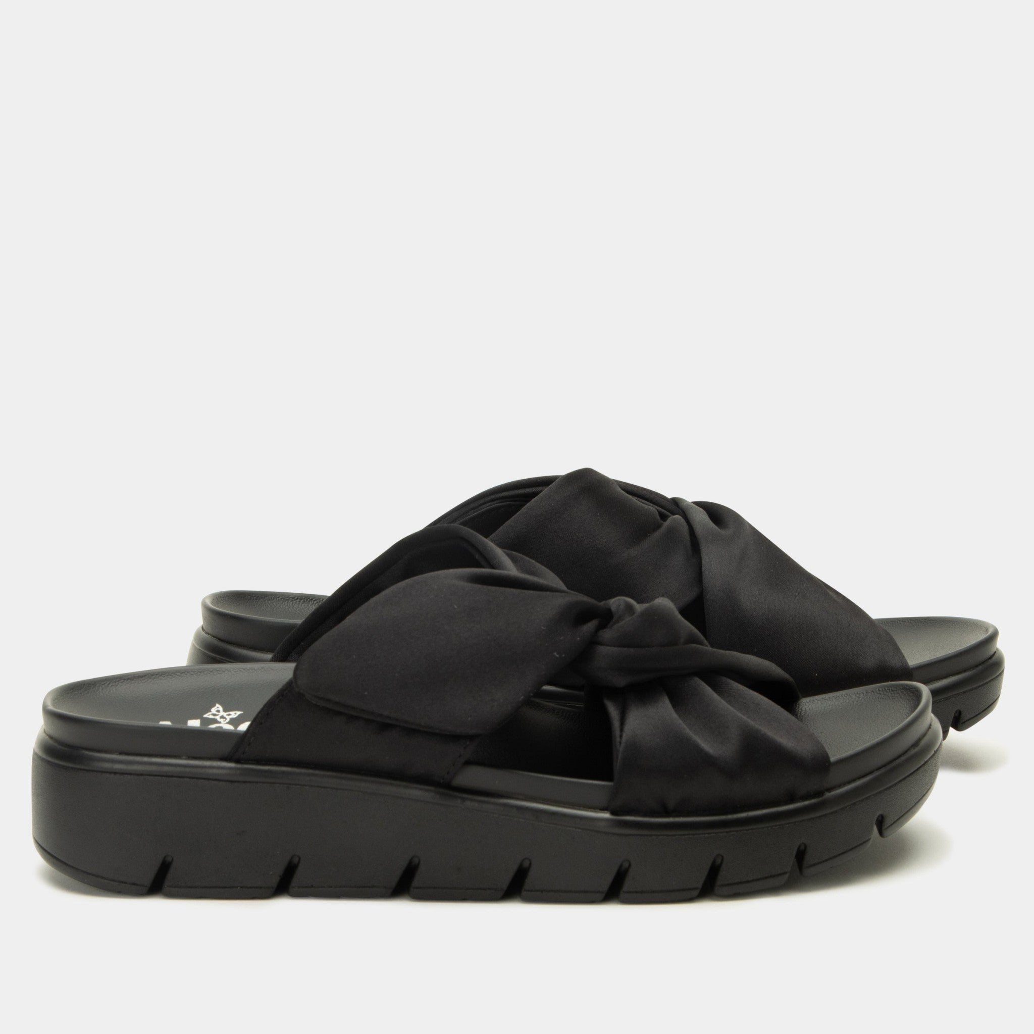 Alegria Rylie Comfort Arch Support Women's Slide Sandal - Black - 2