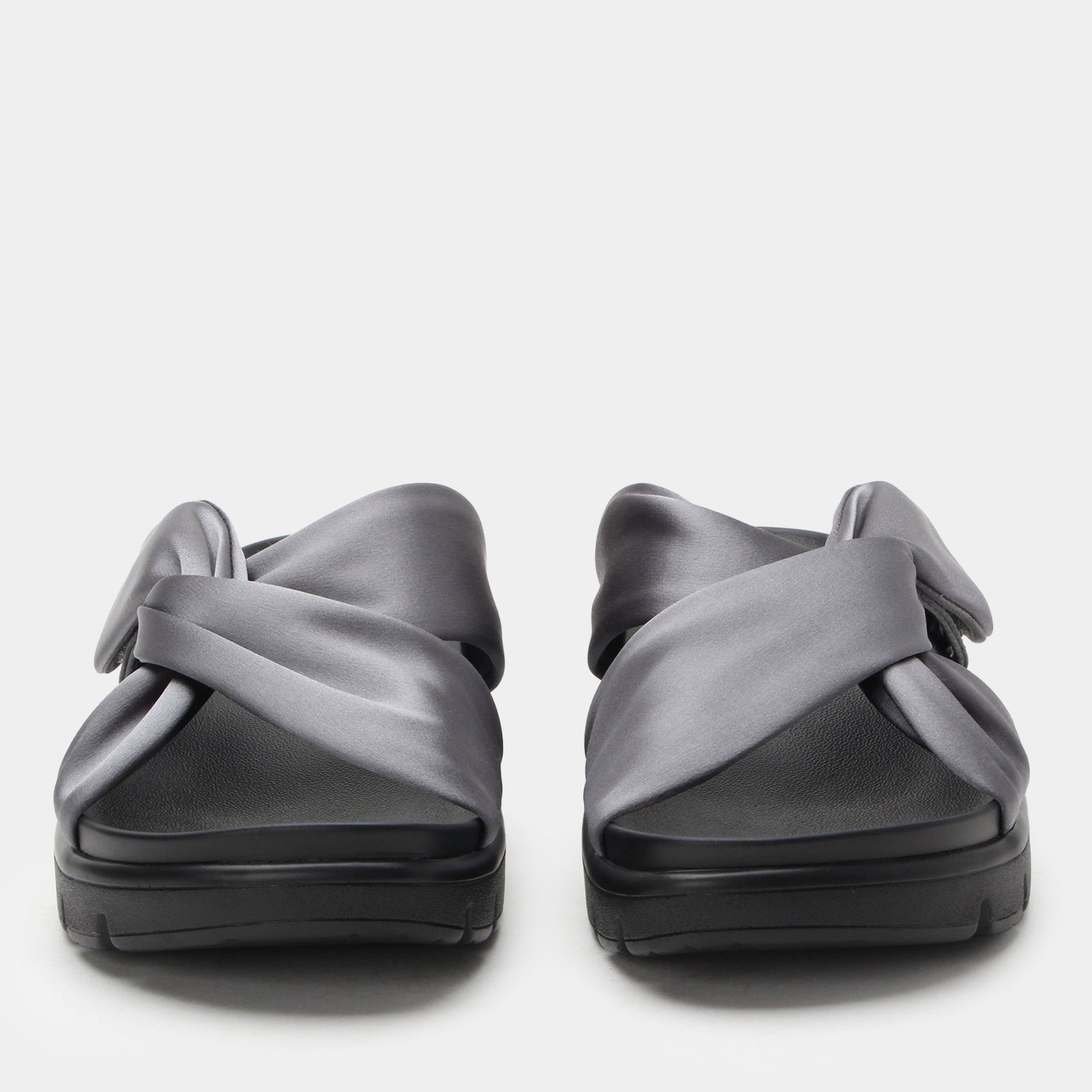 Alegria Rylie Comfort Arch Support Women's Slide Sandal - Gunmetal - 6