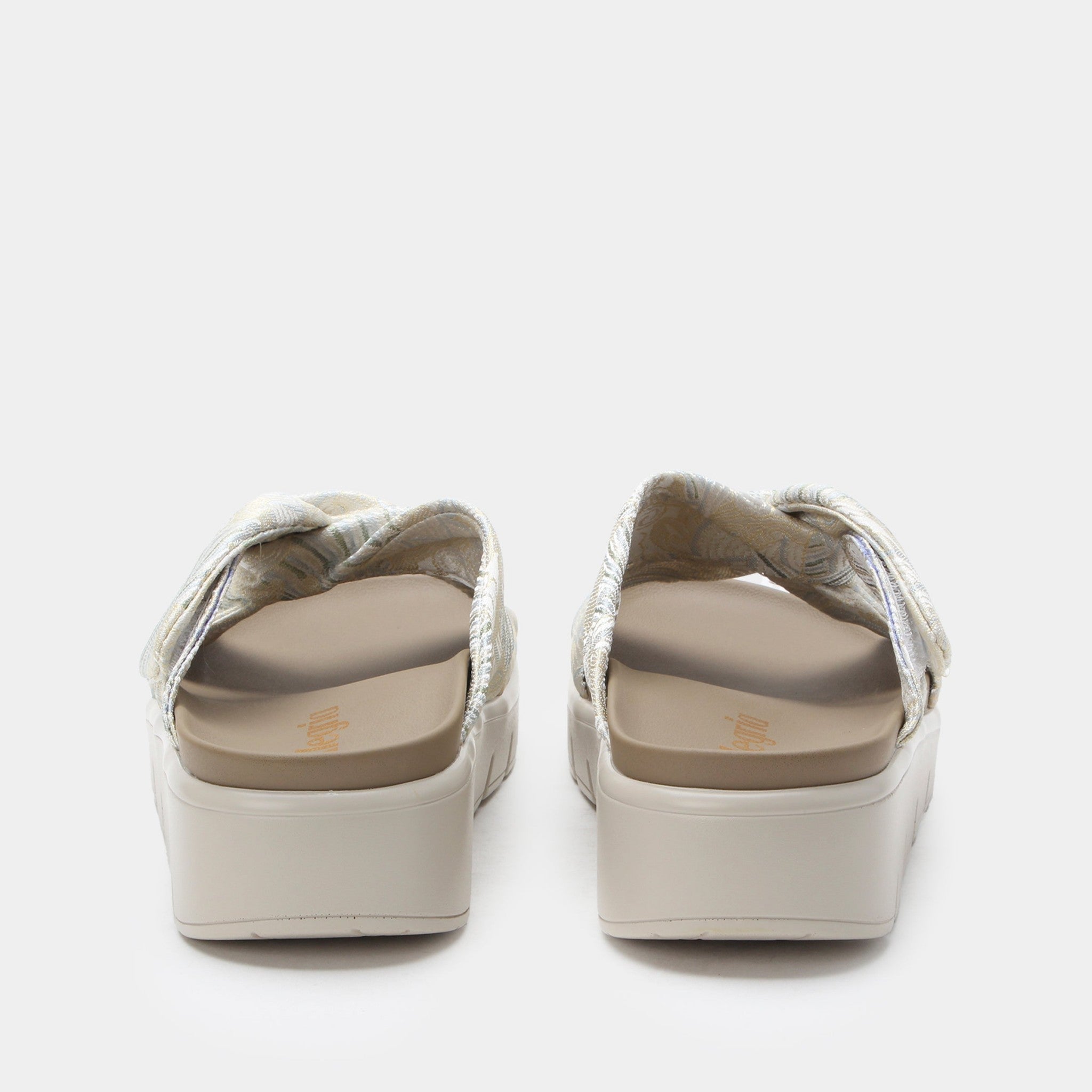 Alegria Rylie Comfort Arch Support Women's Slide Sandal - Iced Cream - 4