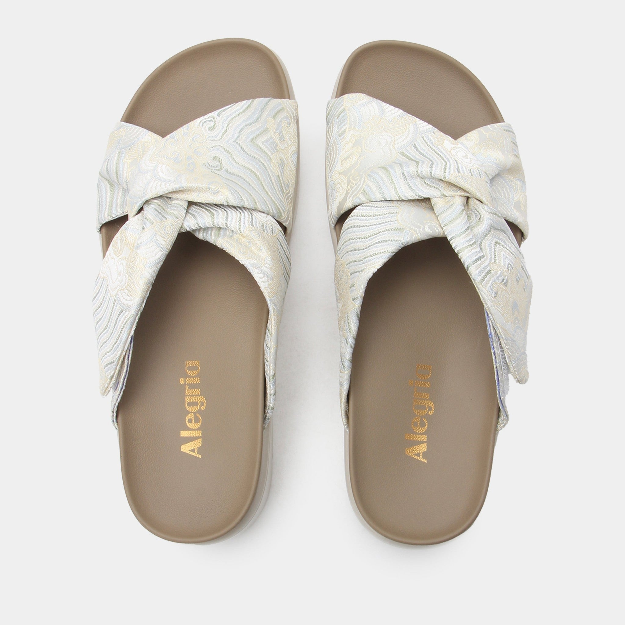 Alegria Rylie Comfort Arch Support Women's Slide Sandal - Iced Cream - 5
