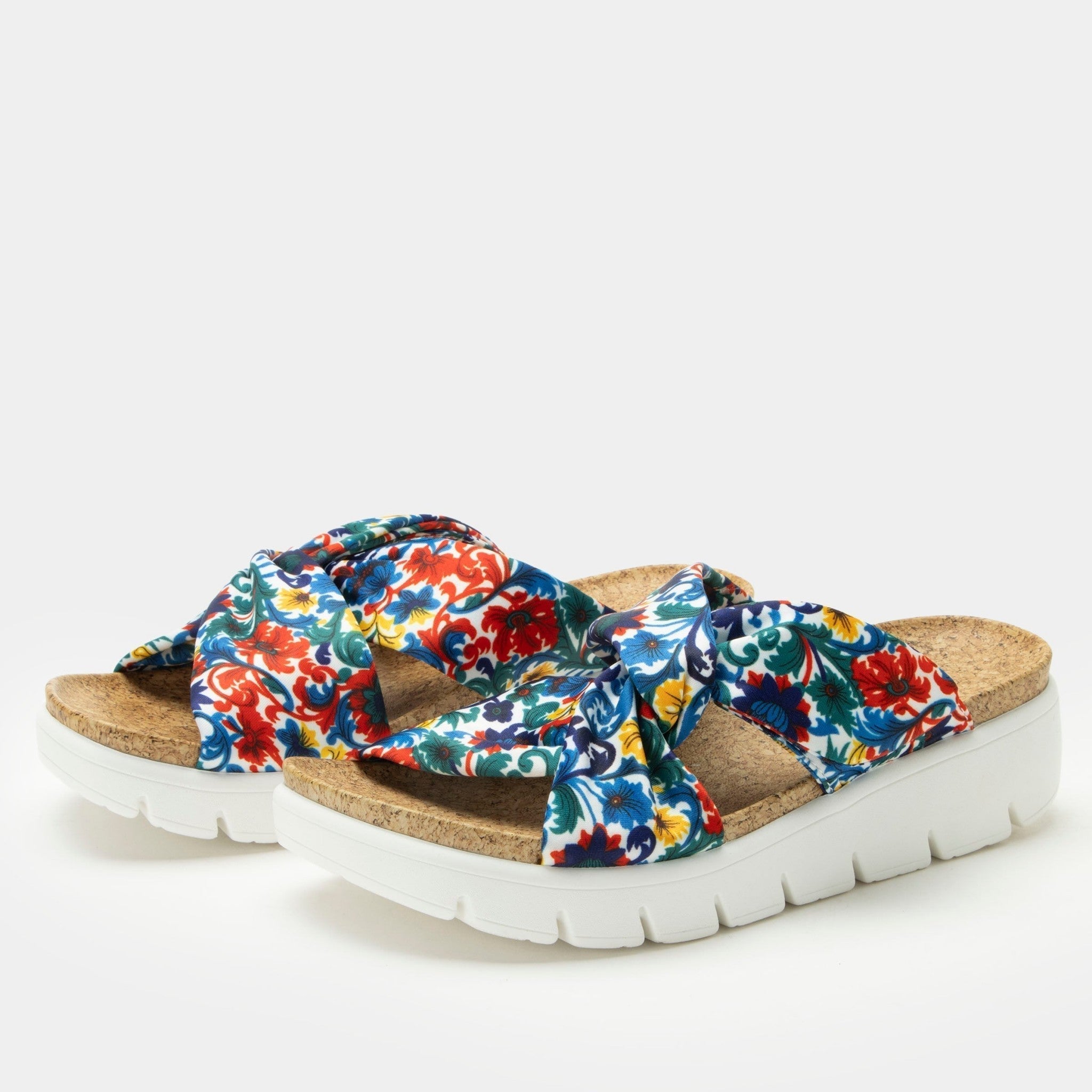 Alegria Rylie Comfort Arch Support Women's Slide Sandal - Primary Party - 1