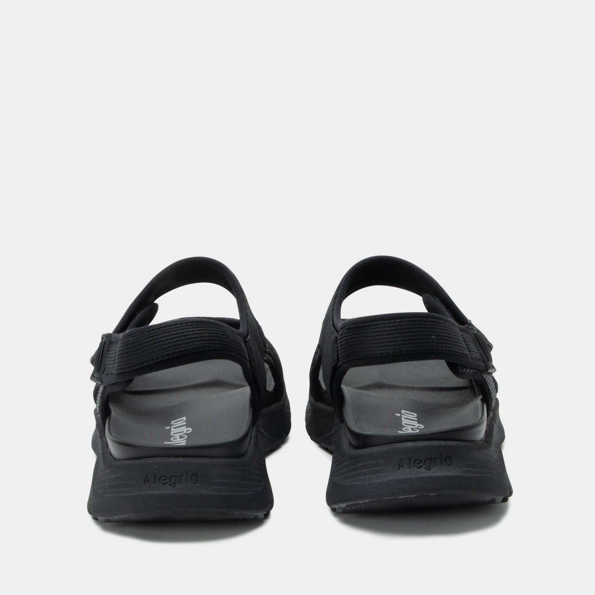 Alegria Sandie Rebounce Comfort Arch Support Women's Sandal - All Black - 3