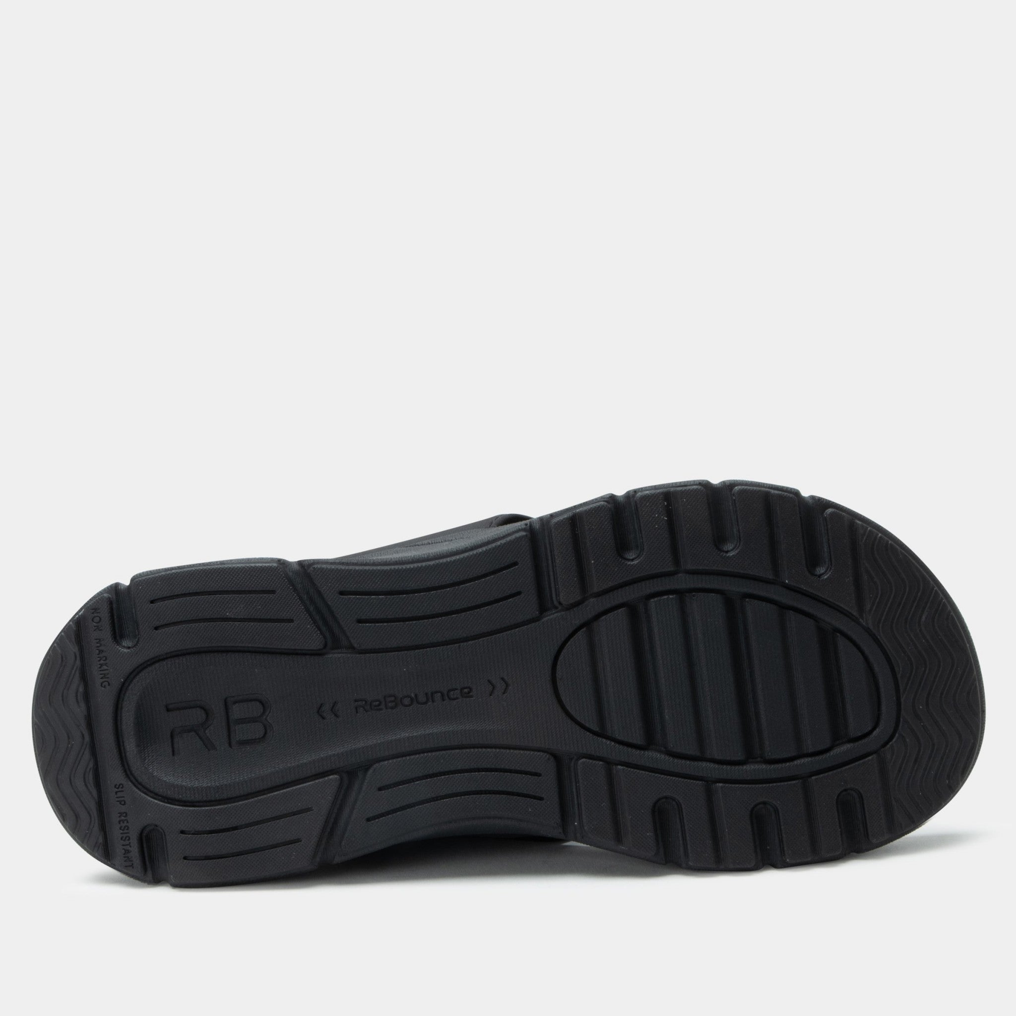 Alegria Sandie Rebounce Comfort Arch Support Women's Sandal - All Black - 6