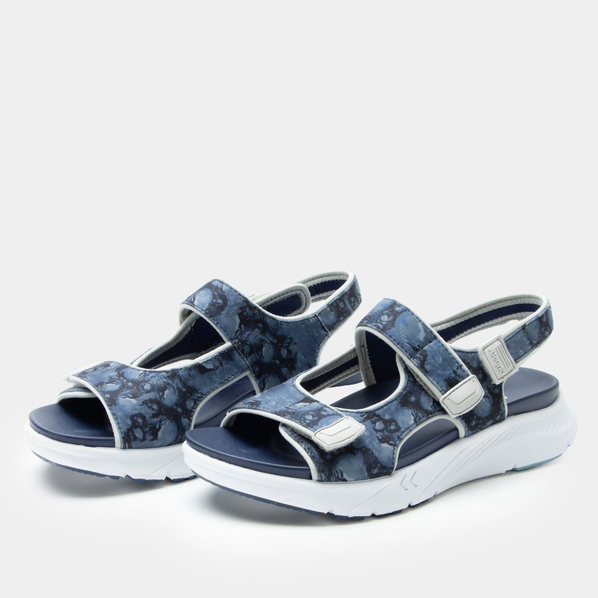 Alegria Sandie Rebounce Comfort Arch Support Women's Sandal in Midnight Oddity