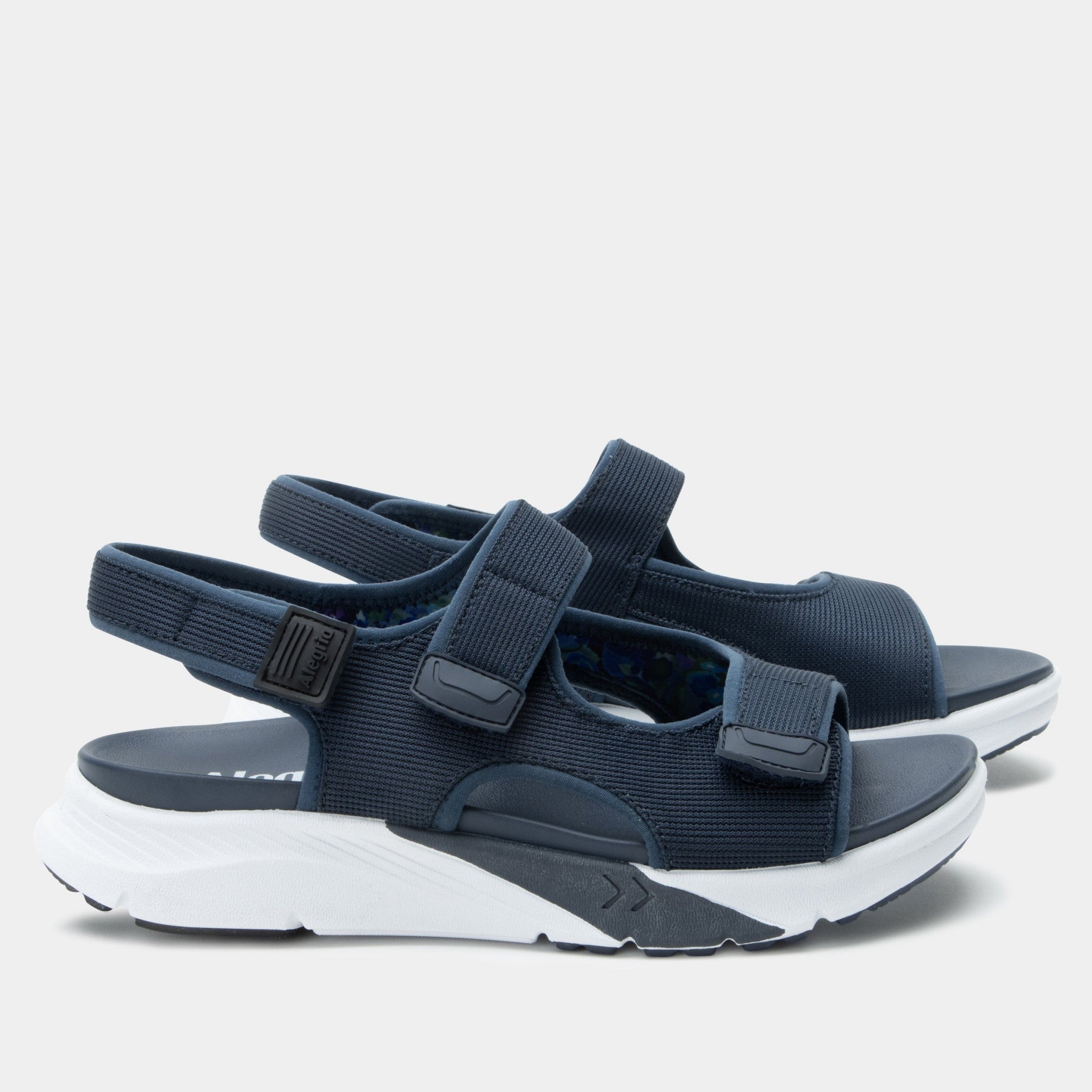 Alegria Sandie Rebounce Comfort Arch Support Women's Sandal - Poppy Pop Blue - 2