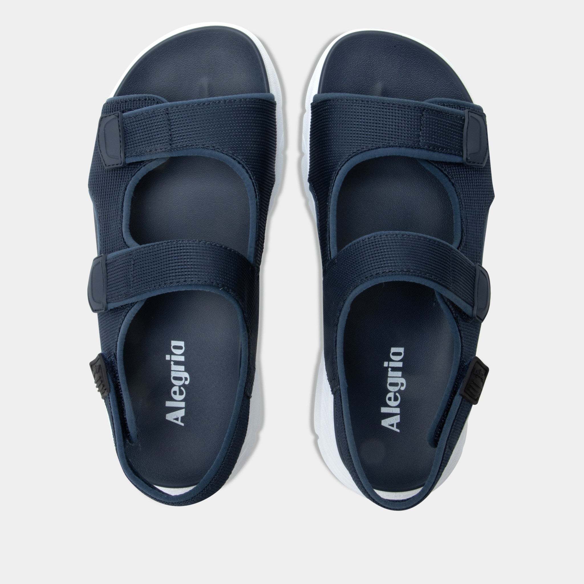 Alegria Sandie Rebounce Comfort Arch Support Women's Sandal - Poppy Pop Blue - 4