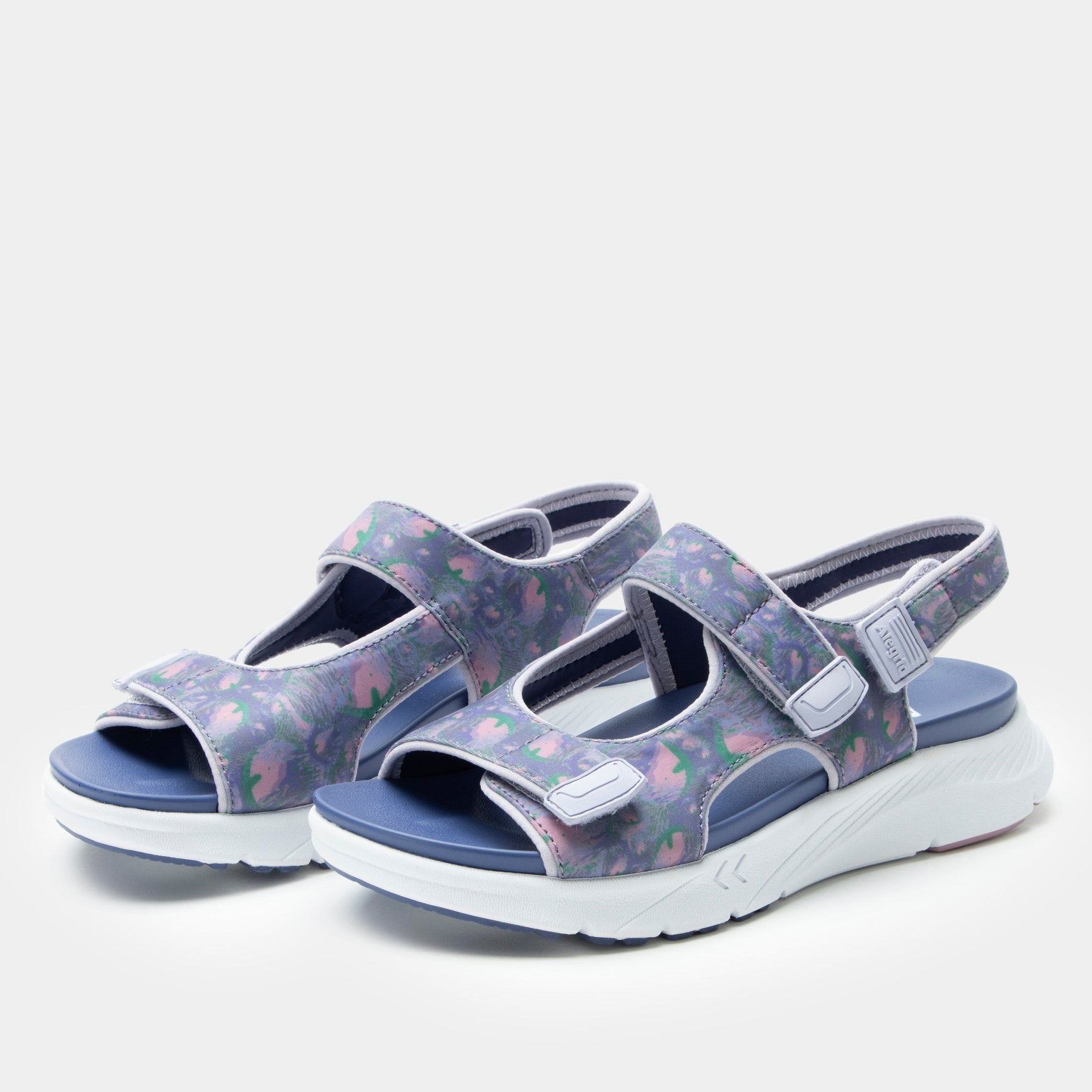 Alegria Sandie Rebounce Comfort Arch Support Women's Sandal in Space Oddity