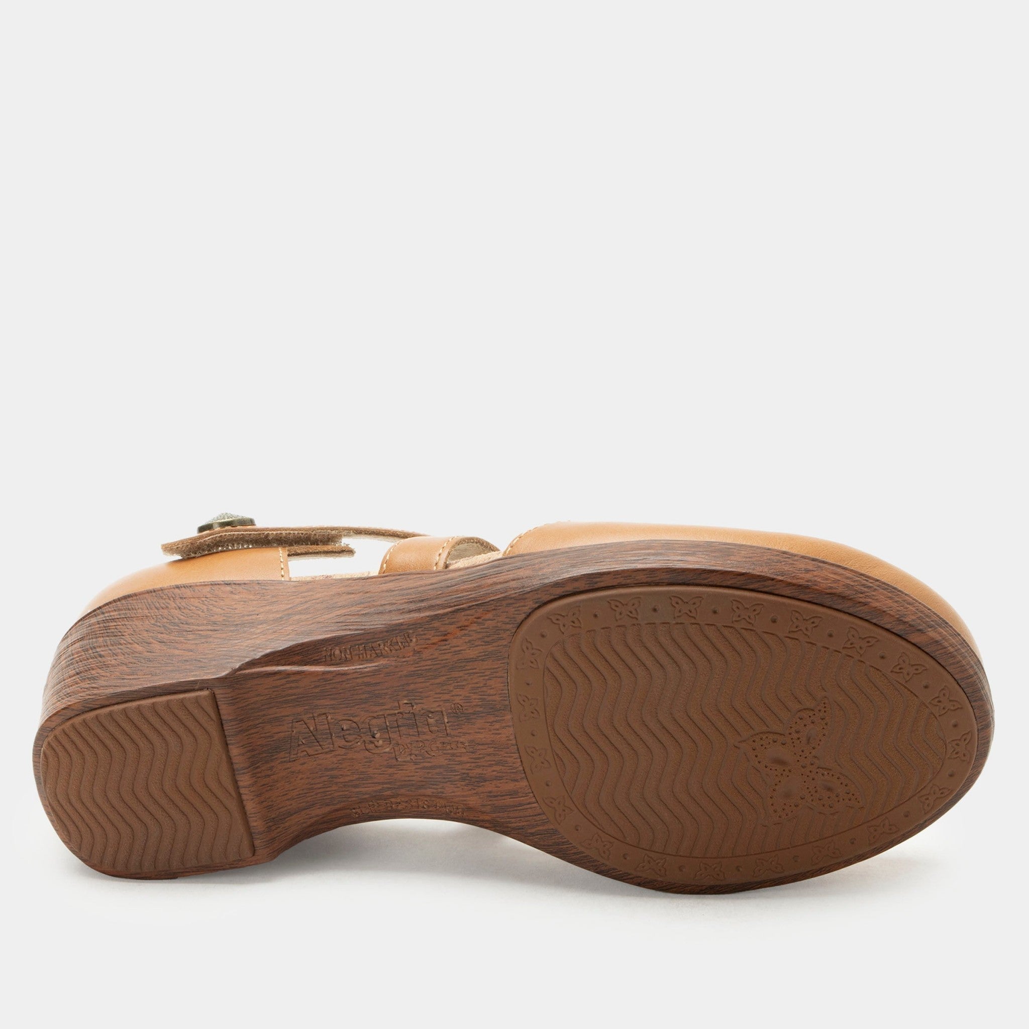 Alegria Savina Comfort Arch Support Women's Wedge Shoe - Latte - 7