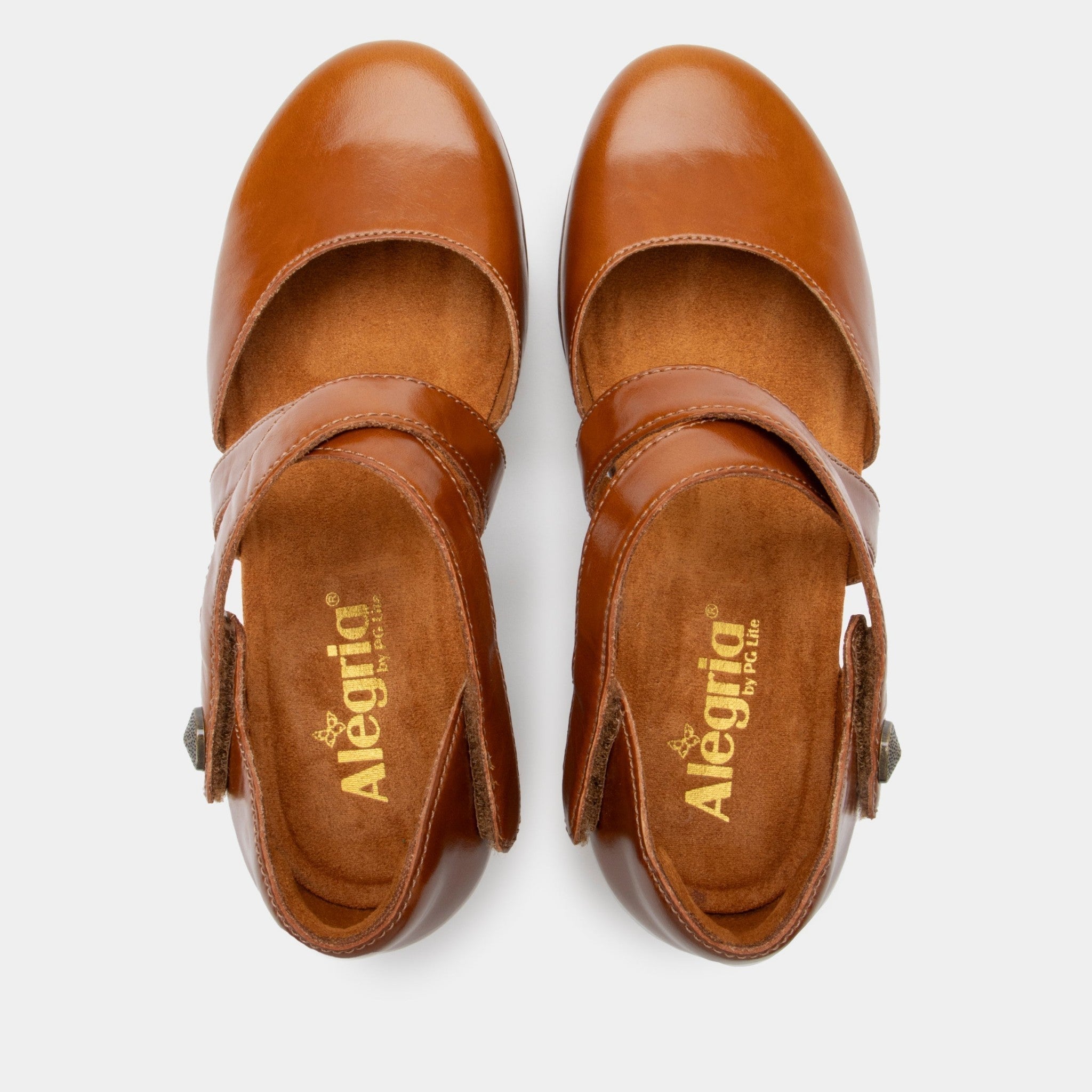 Alegria Savina Comfort Arch Support Women's Wedge Shoe - Luggage - 5