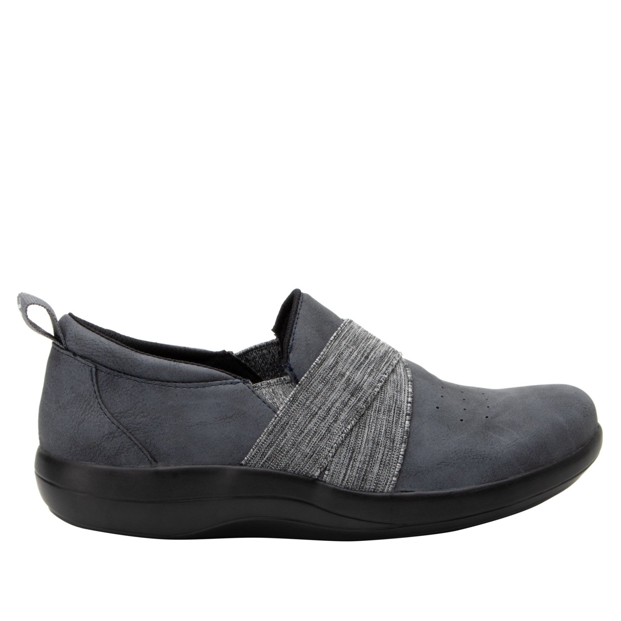 Alegria Savvie Comfort Slip-On with Arch Support Women's Shoe - Cinder - 3