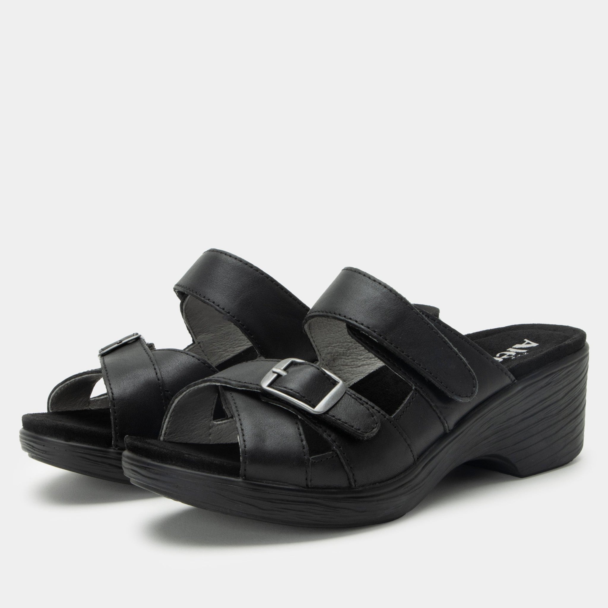 Alegria Sierra Comfort Arch Support Women's Wedge Sandal