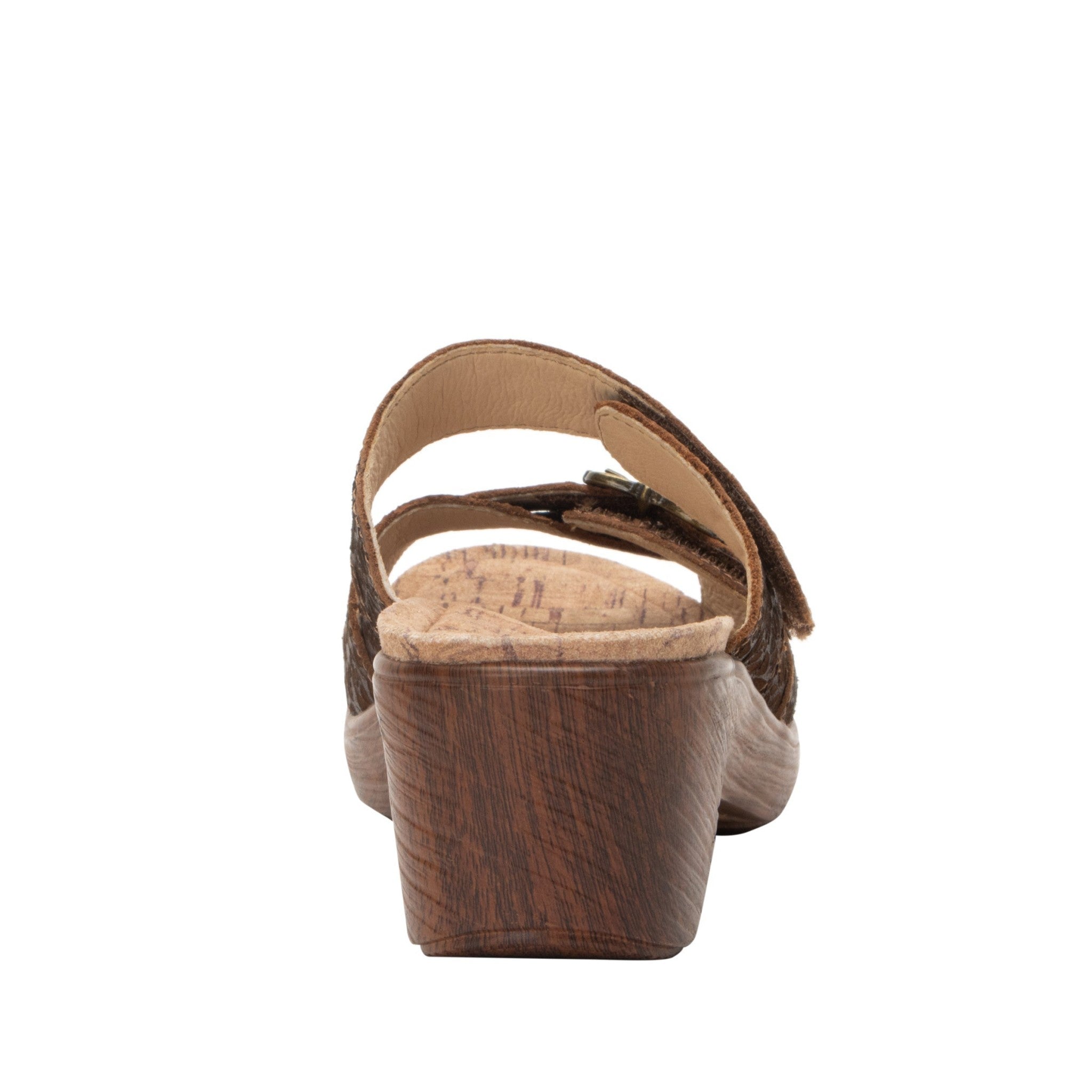 Alegria Sierra Comfort Arch Support Women's Wedge Sandal - Delicut Tawny - 4