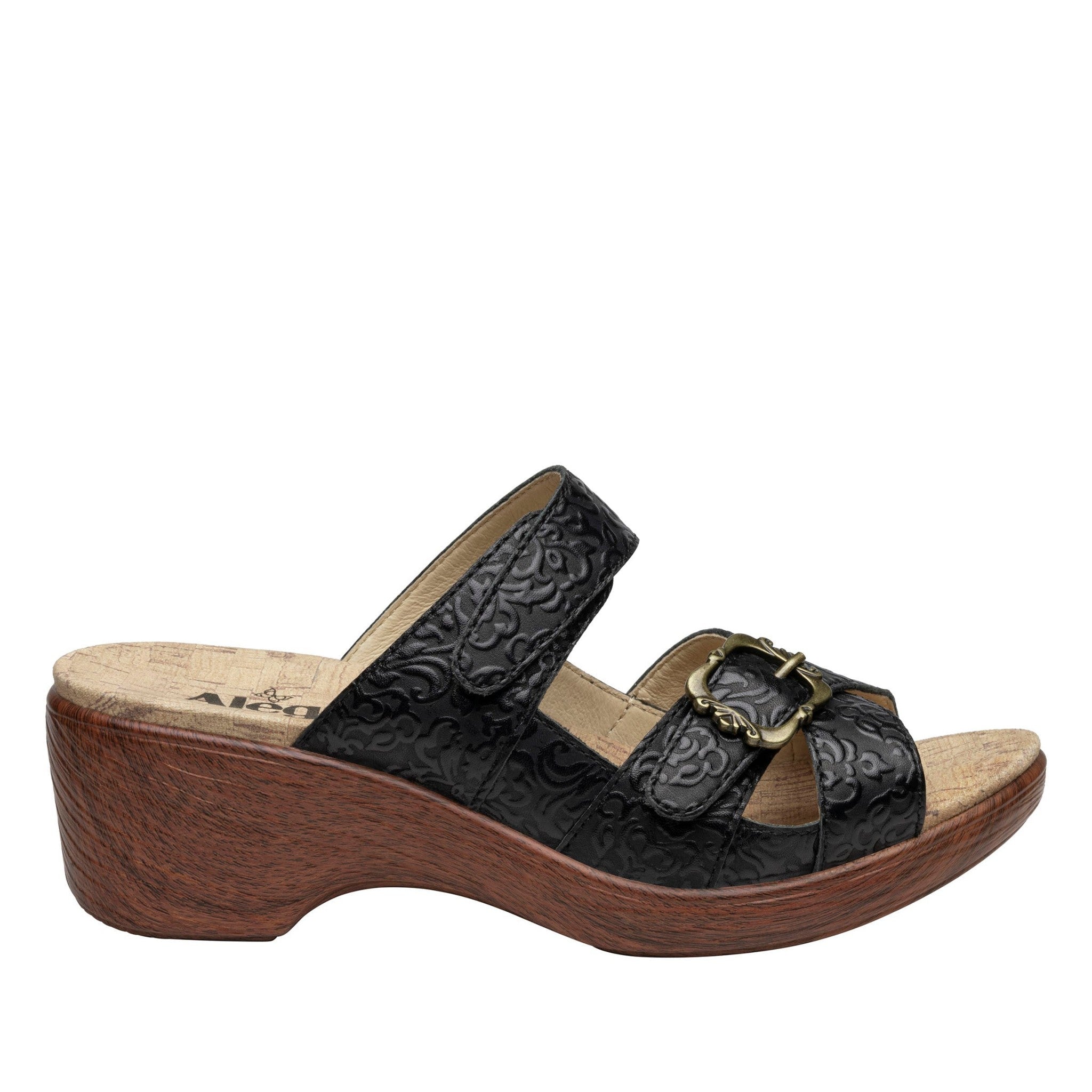 Alegria Sierra Comfort Arch Support Women's Wedge Sandal - Go For Baroque - 3