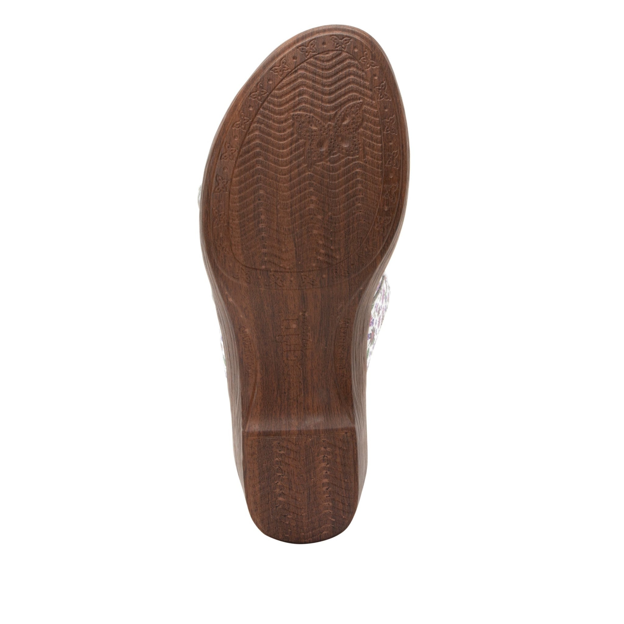 Alegria Sierra Comfort Arch Support Women's Wedge Sandal - Precious - 6
