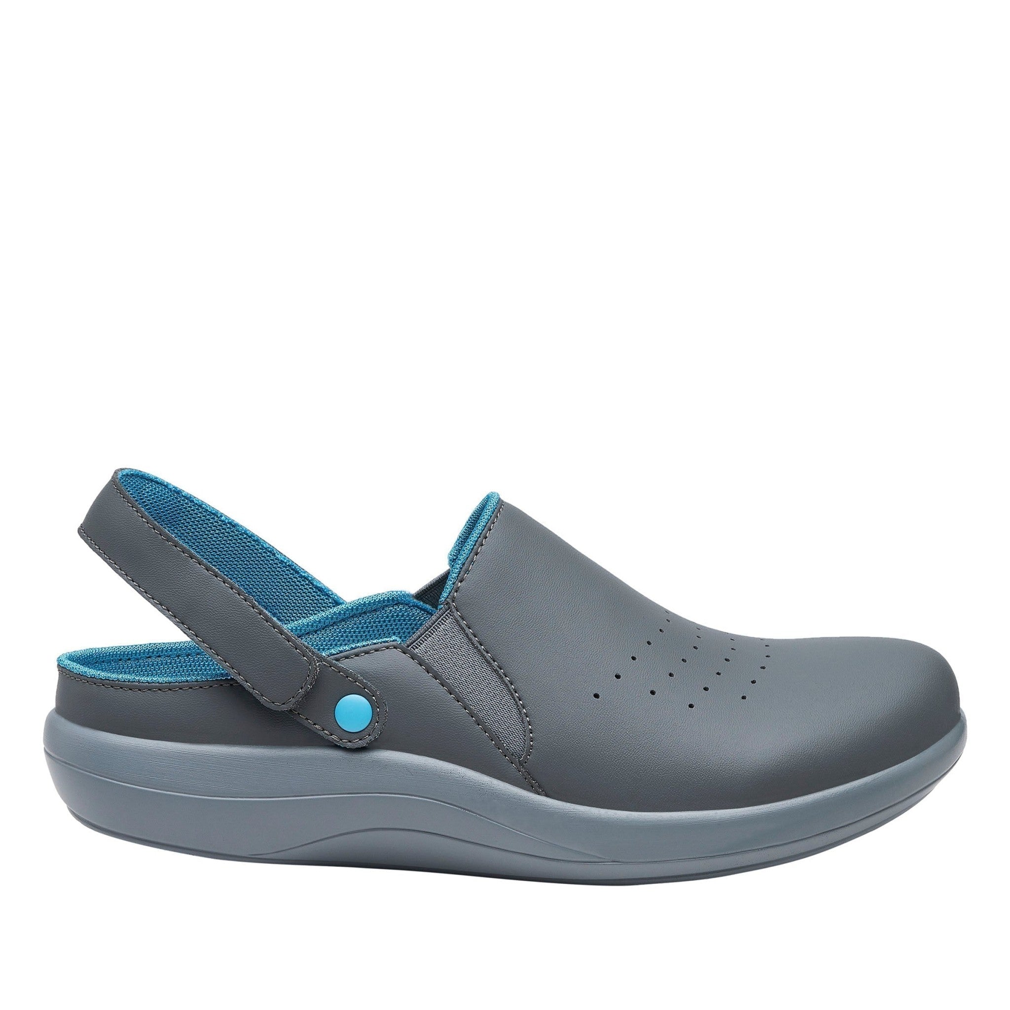 Alegria Skillz Comfort Arch Support Women's Clog - Graphite - 3