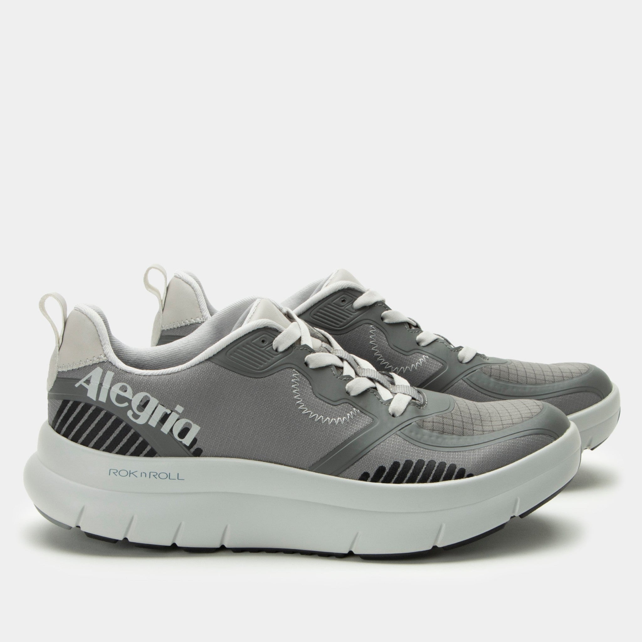Alegria Solstyce Comfort Arch Support Women's Sneaker - 8132 Grey - 3