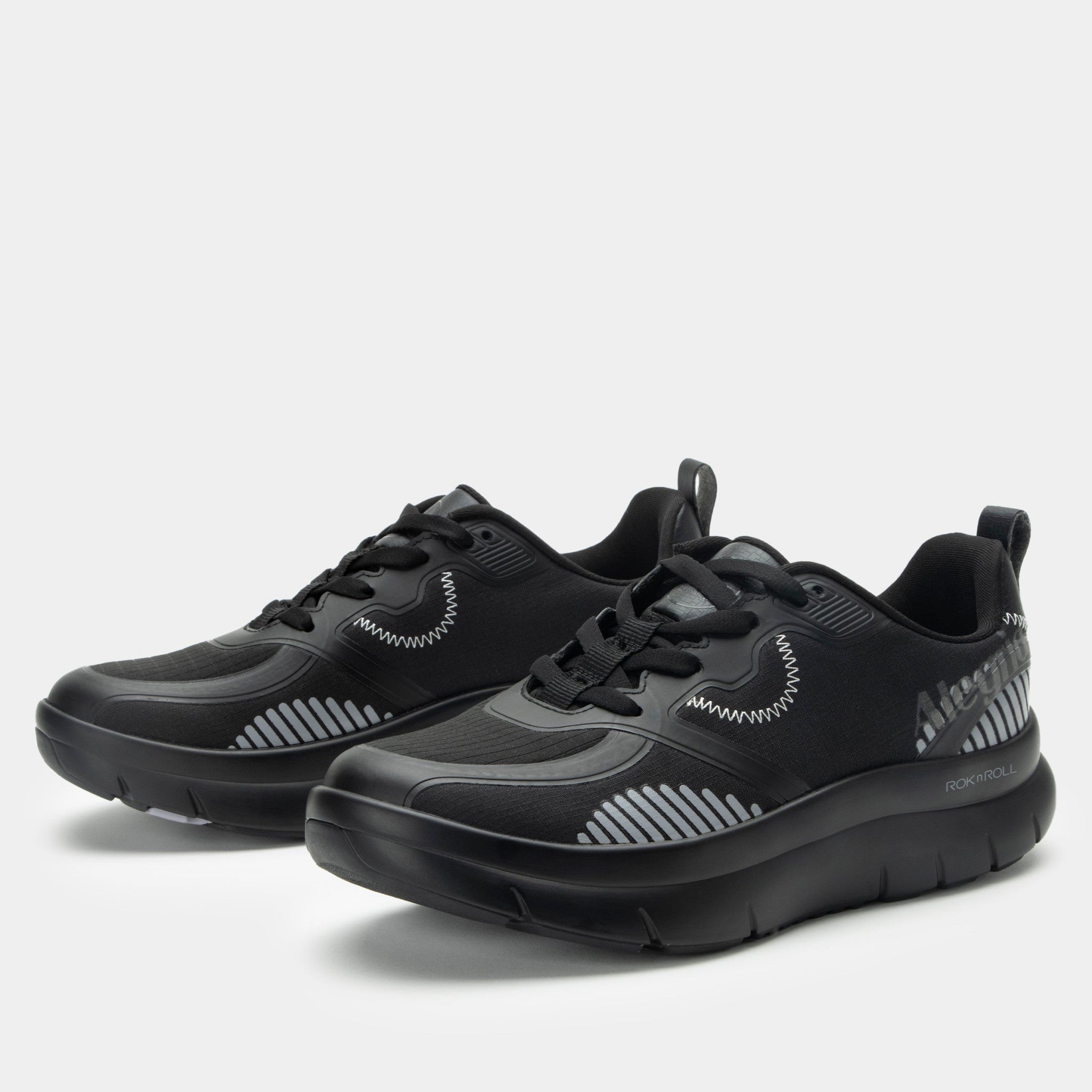Alegria Solstyce Comfort Arch Support Women's Sneaker - Black Balloon - 1