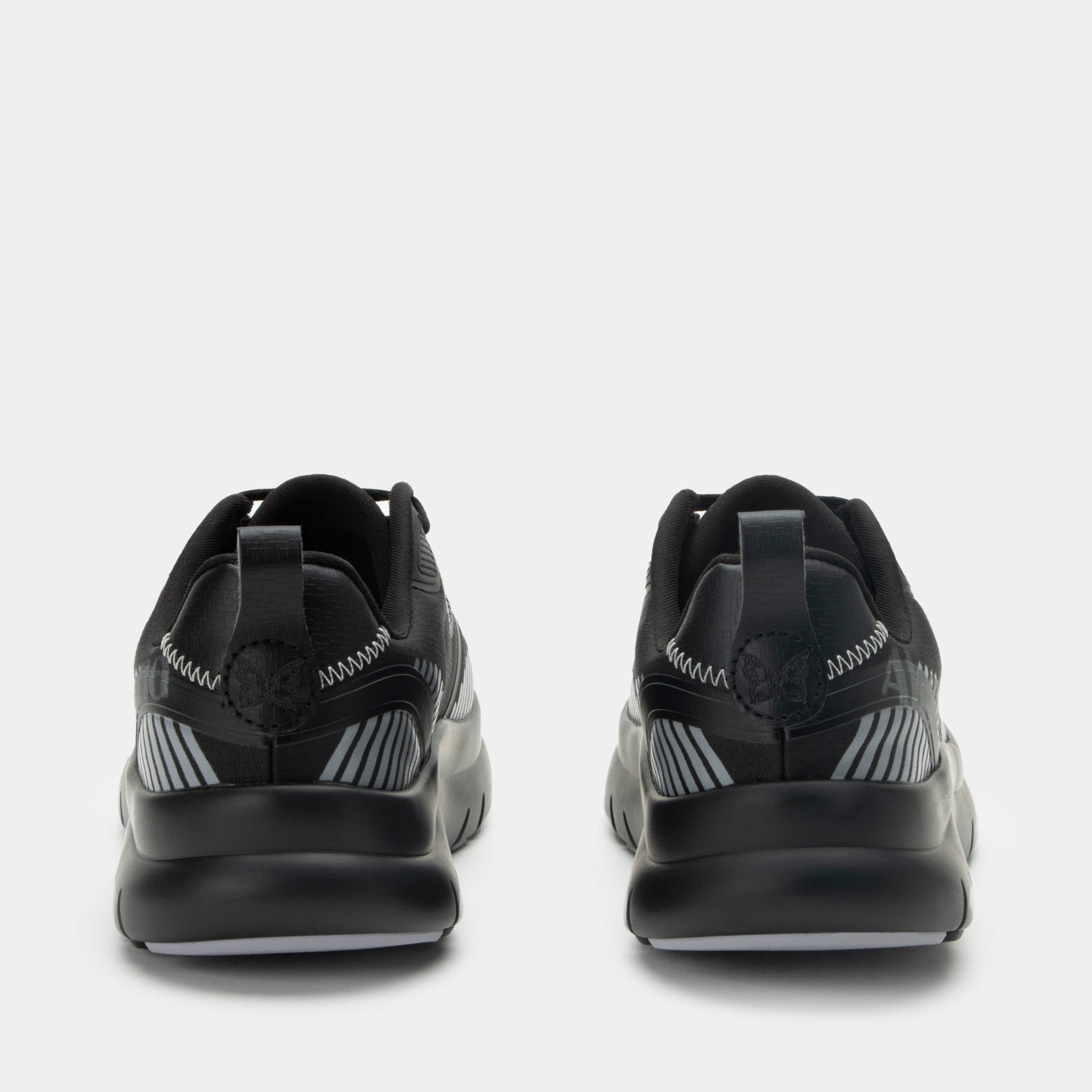 Alegria Solstyce Comfort Arch Support Women's Sneaker - Black Balloon - 4