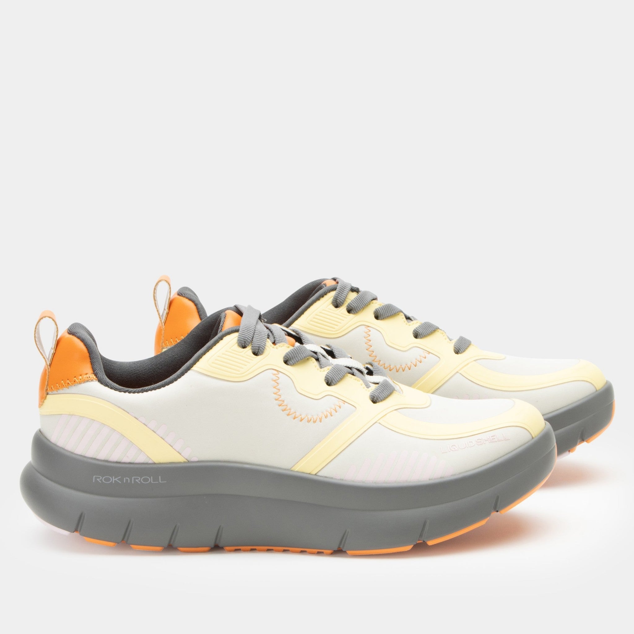 Alegria Solstyce Comfort Arch Support Women's Sneaker - Electric Orange - 3