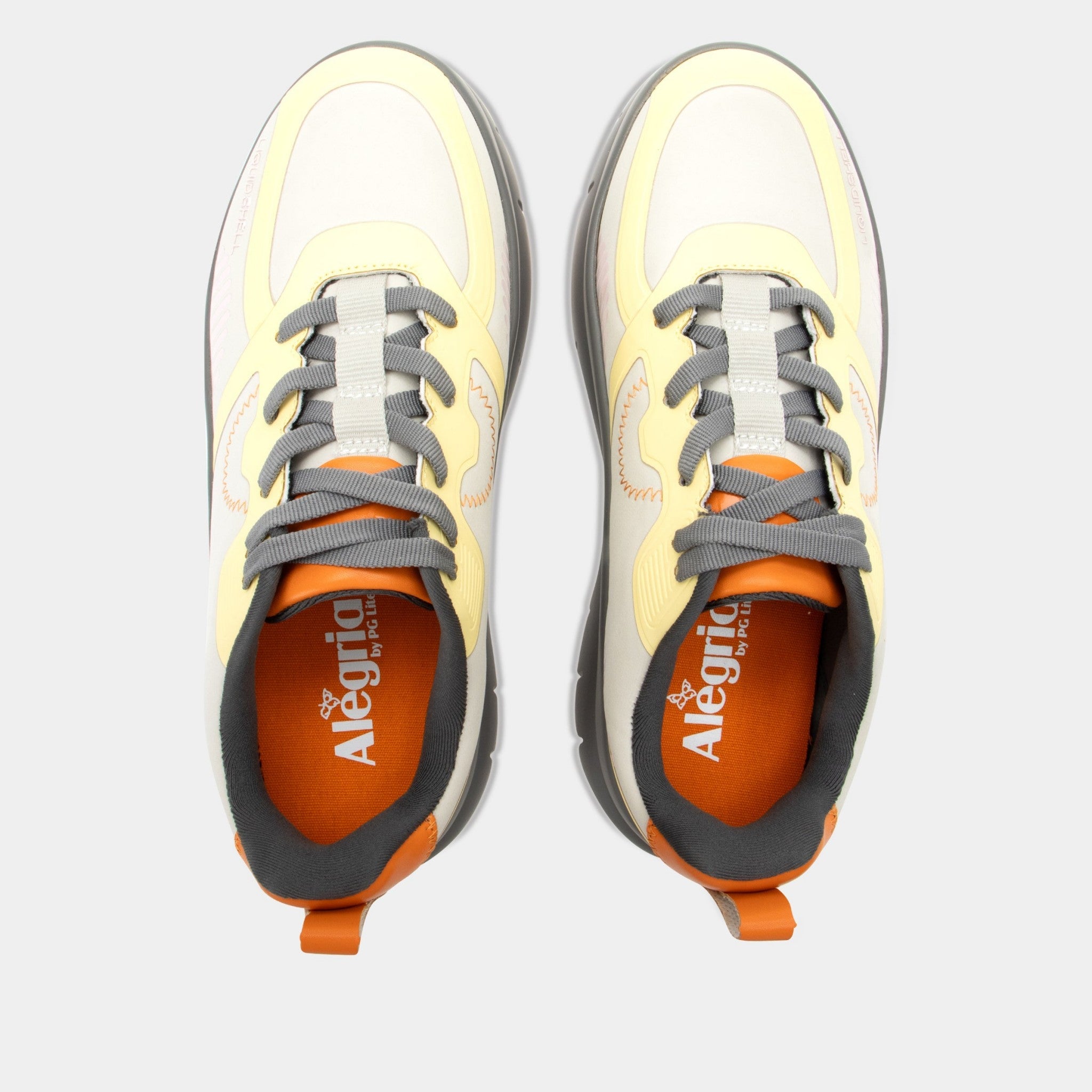 Alegria Solstyce Comfort Arch Support Women's Sneaker - Electric Orange - 5