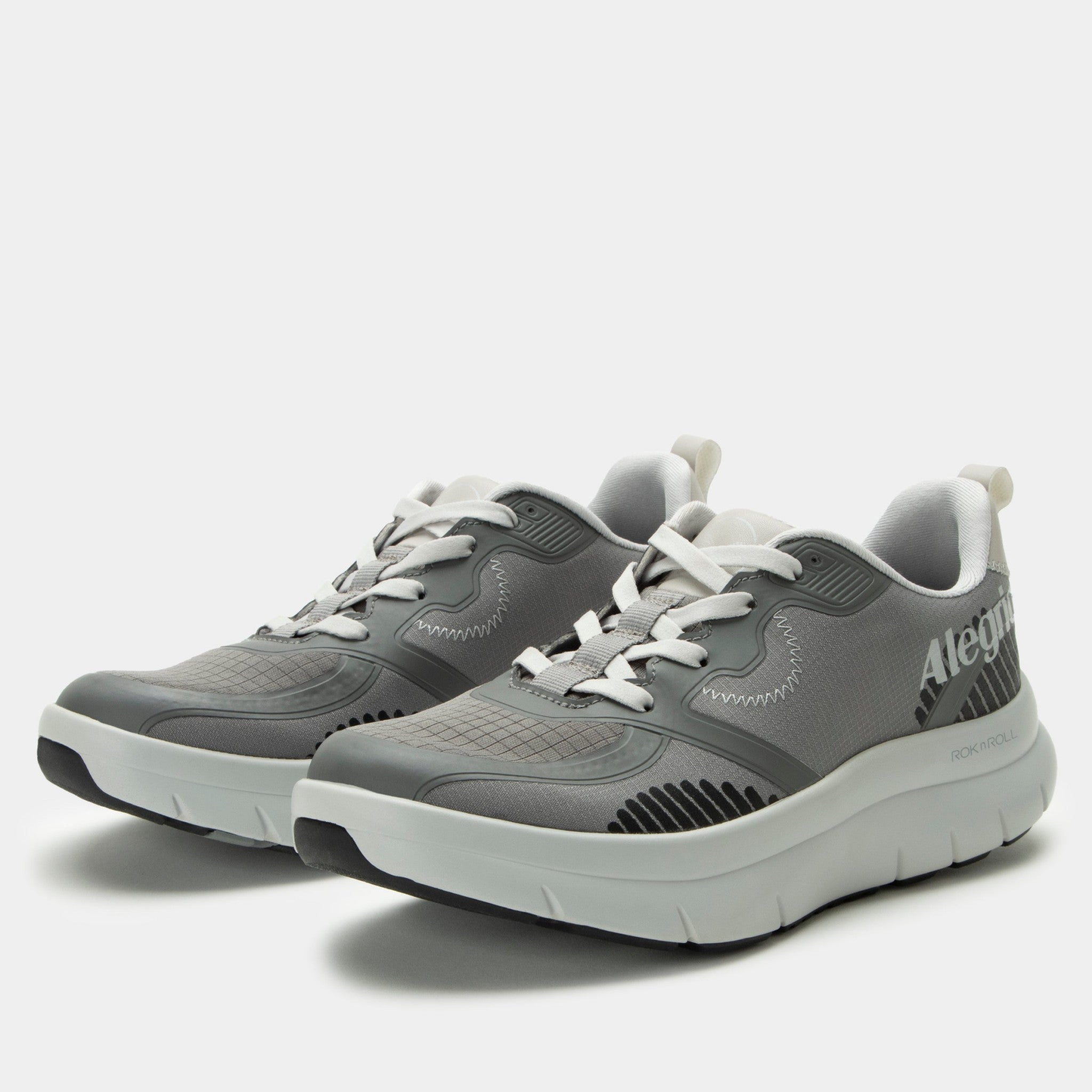 Alegria Solstyce Comfort Arch Support Women's Sneaker - Grey - 1