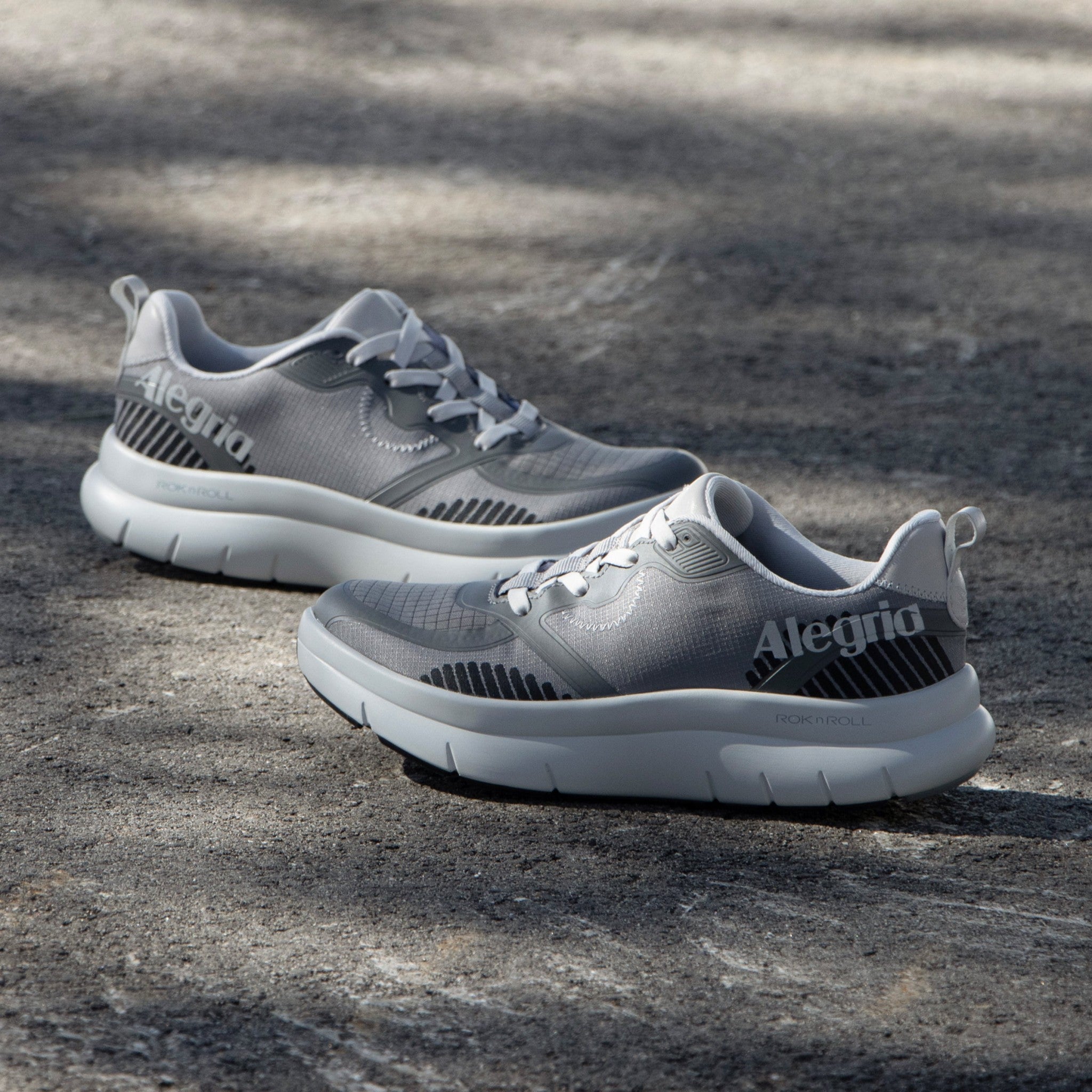 Alegria Solstyce Comfort Arch Support Women's Sneaker - Grey - 2