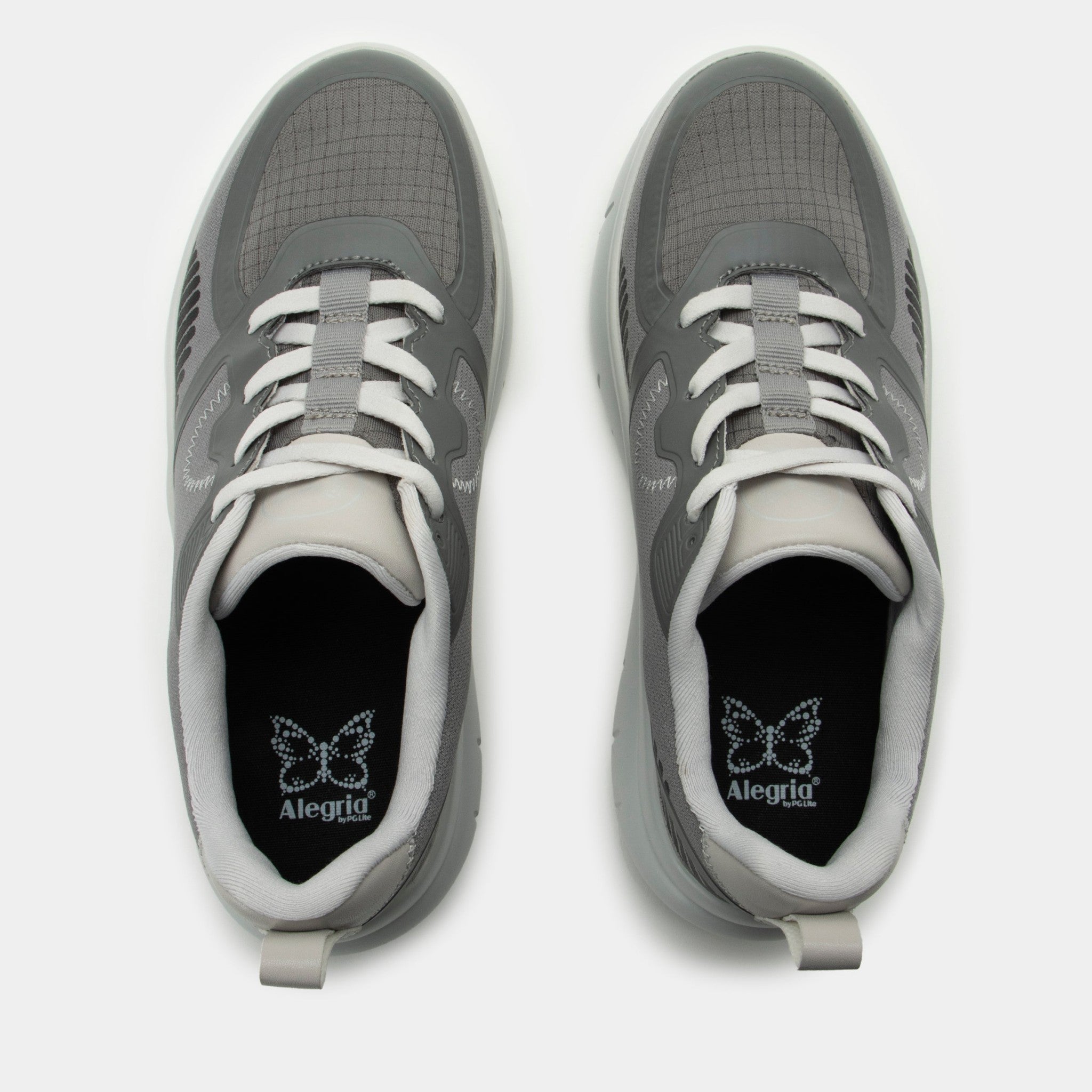 Alegria Solstyce Comfort Arch Support Women's Sneaker - Grey - 5