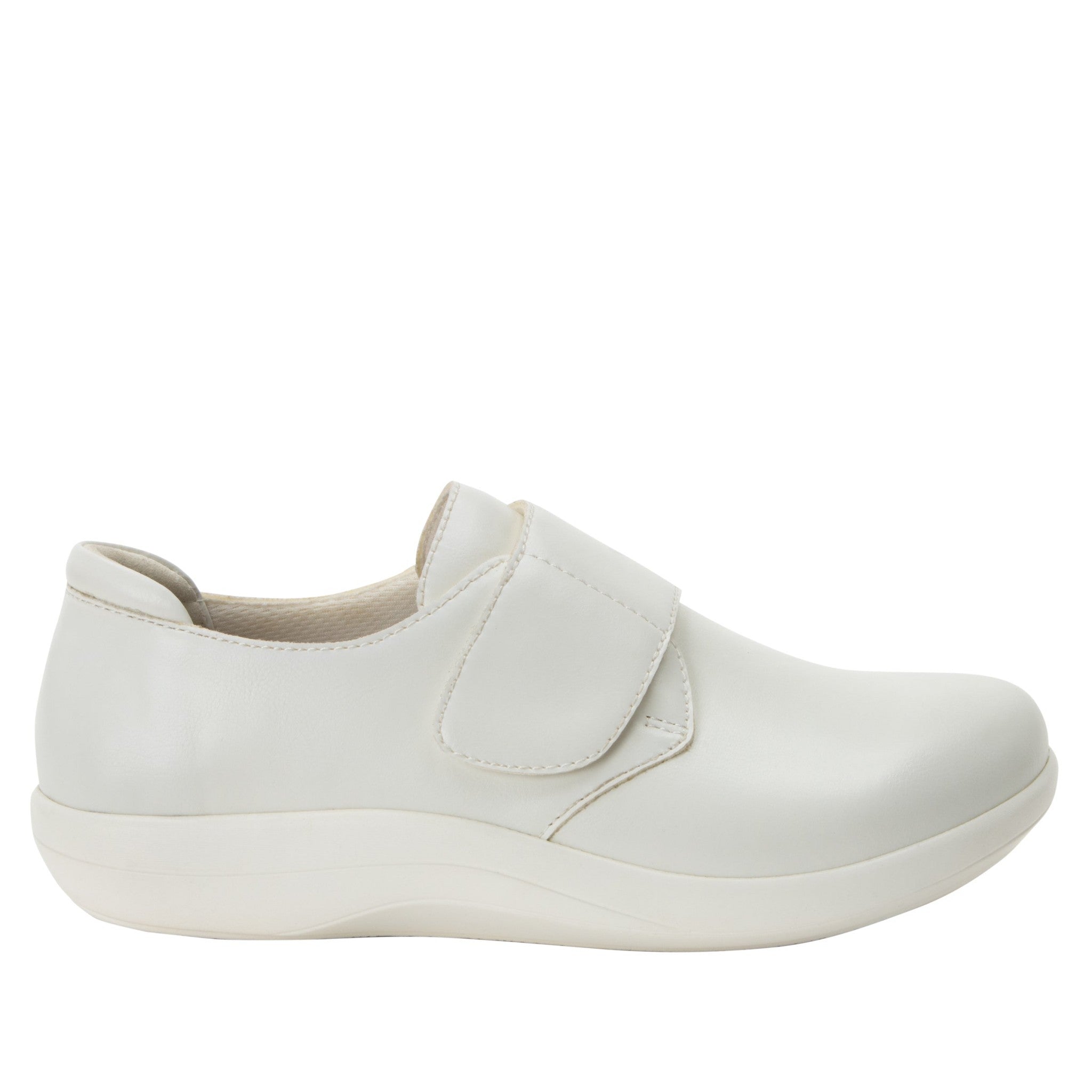 Alegria Spright Comfort Arch Support Women's Walking Shoe - True White - 3