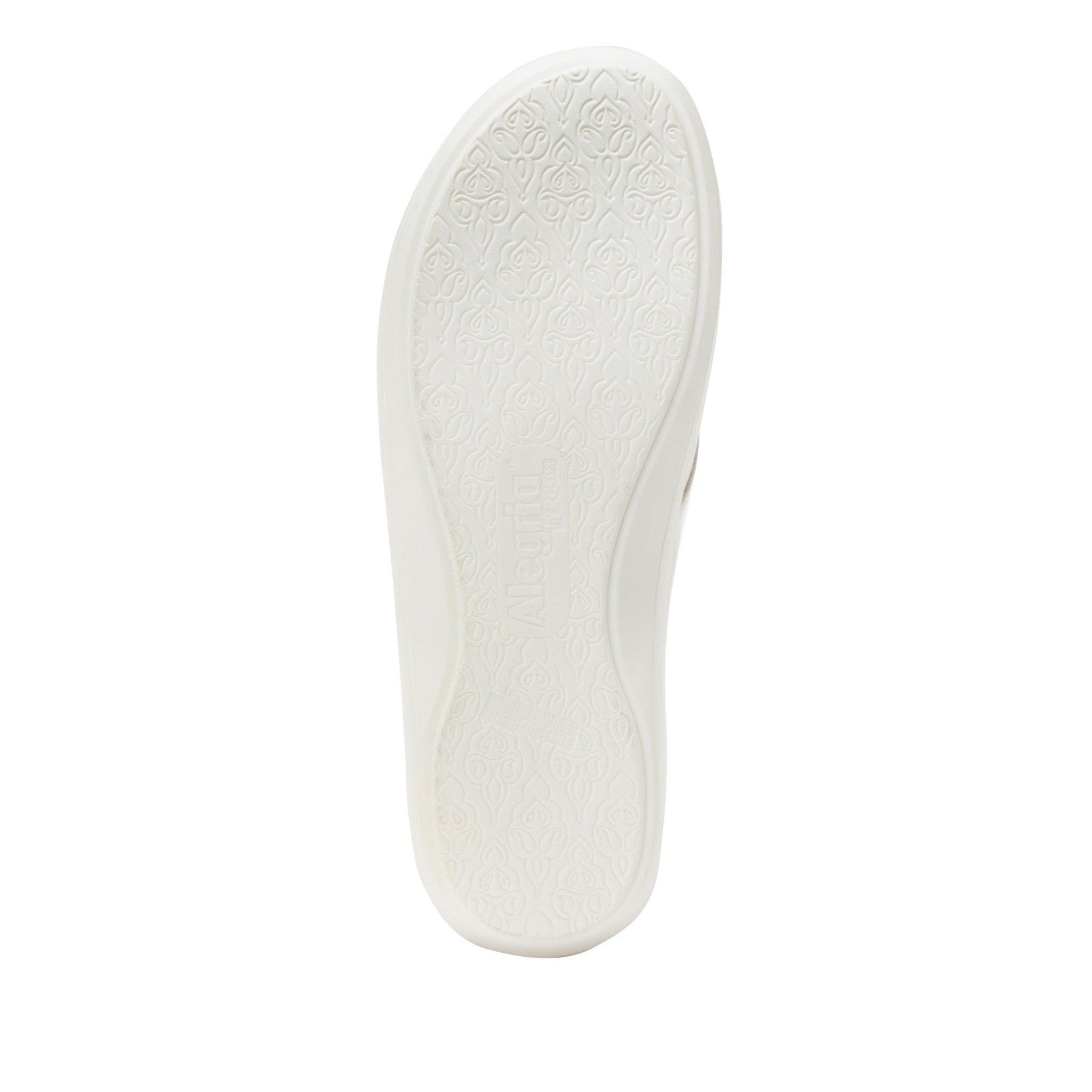 Alegria Spright Comfort Arch Support Women's Walking Shoe - True White - 6