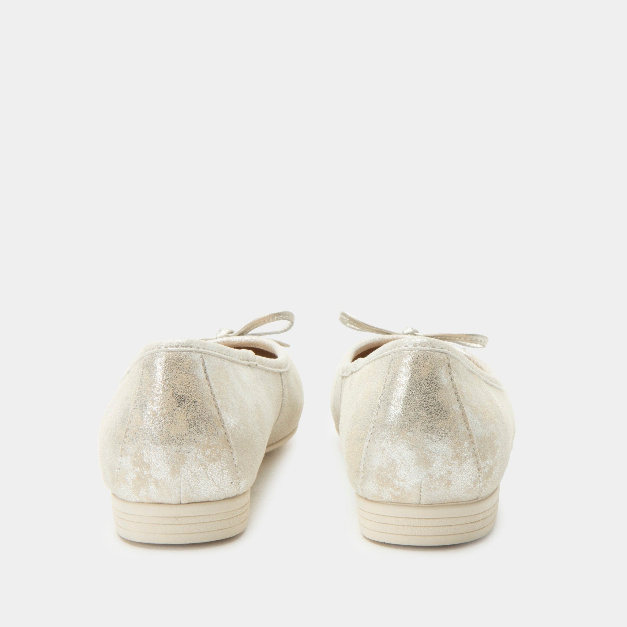 Alegria Talya Comfort Arch Support Women's Ballet Flat - Champagne Mist - 4