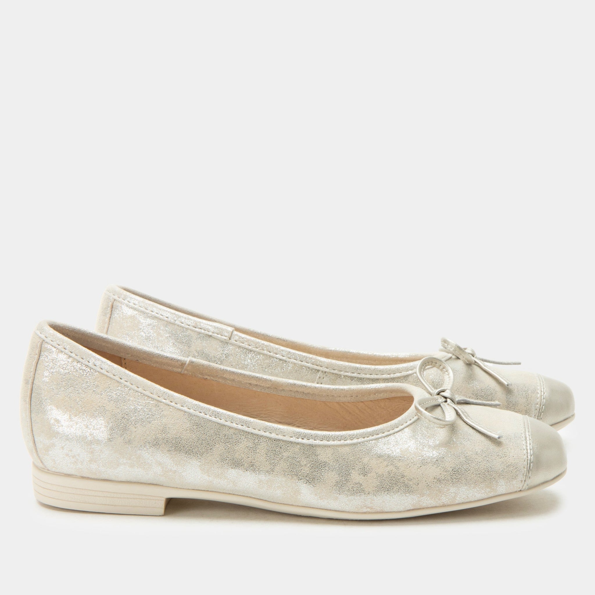 Alegria Talya Comfort Arch Support Women's Ballet Flat - Champange Mist - 3