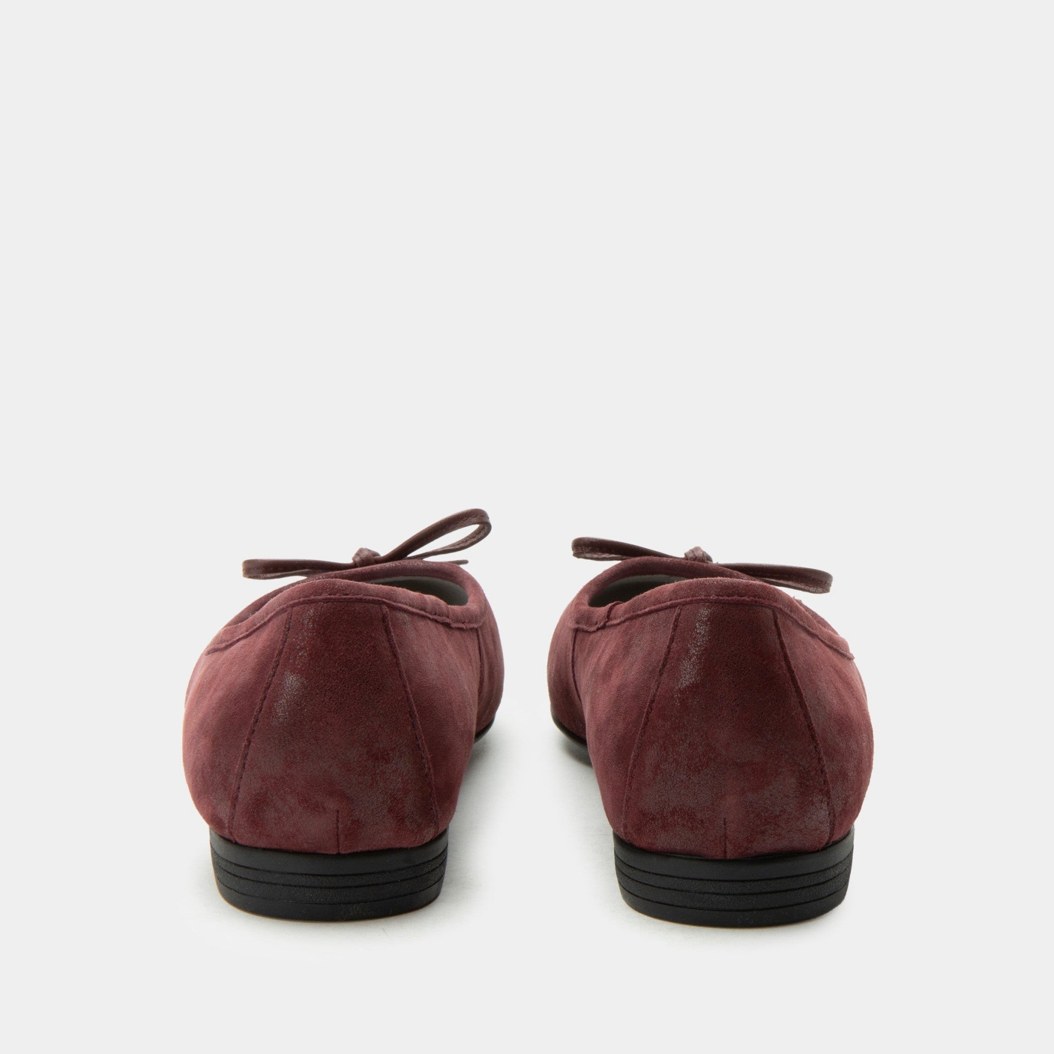 Alegria Talya Comfort Arch Support Women's Ballet Flat - Maroon Mist - 4