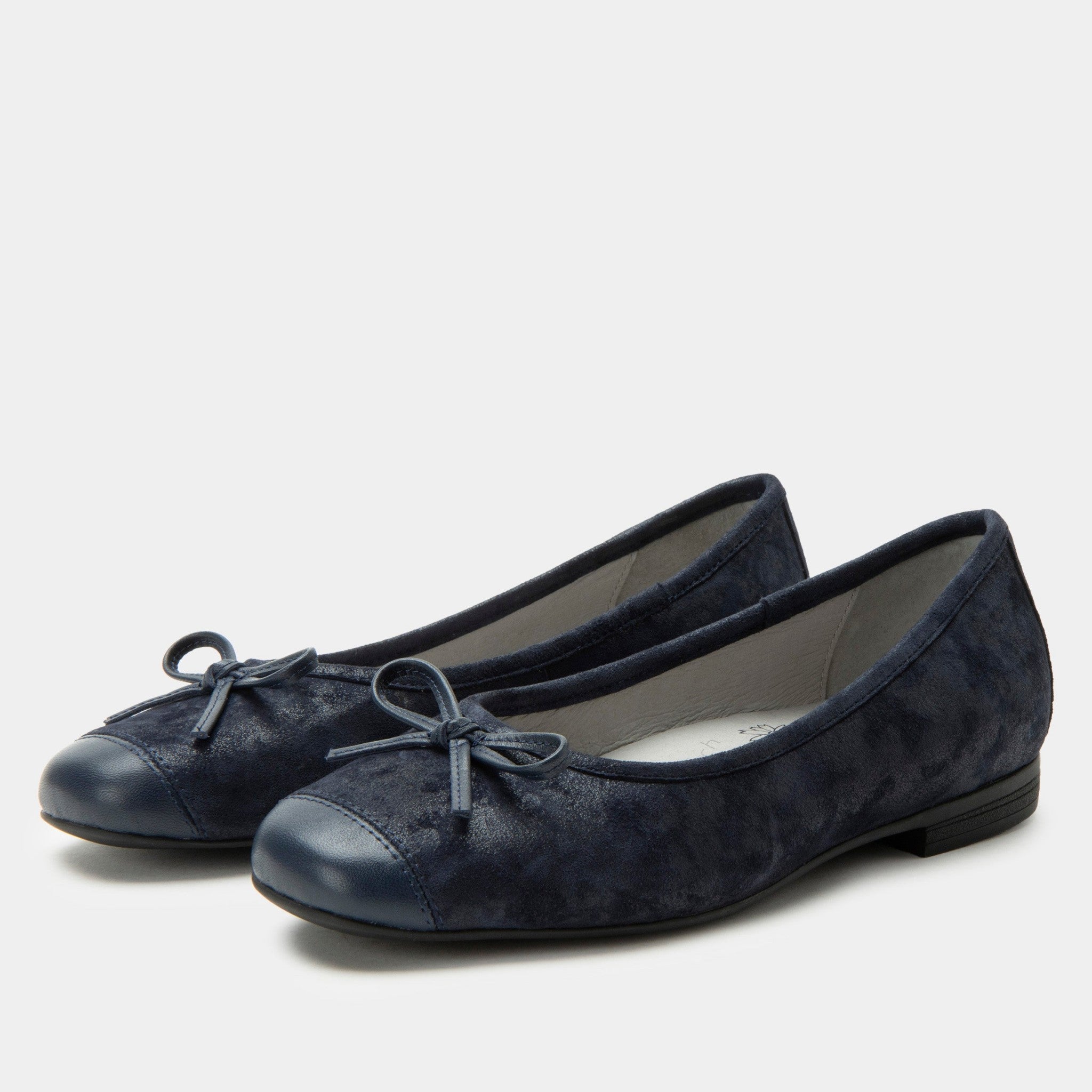 Alegria Talya Comfort Arch Support Women's Ballet Flat - Navy Mist - 1