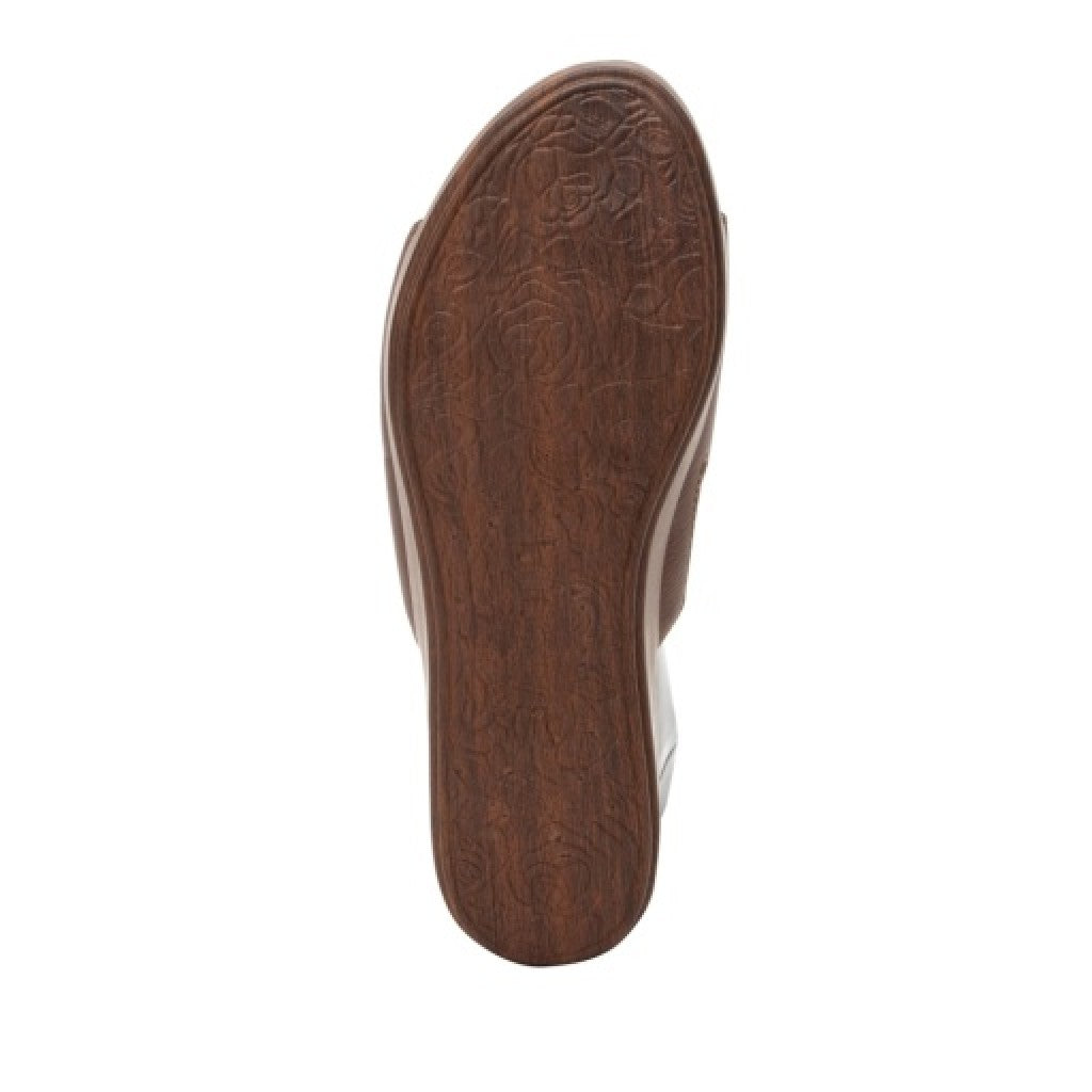 Alegria Triniti Comfort Arch Support Women's Slide Sandal - Clay - side view 2