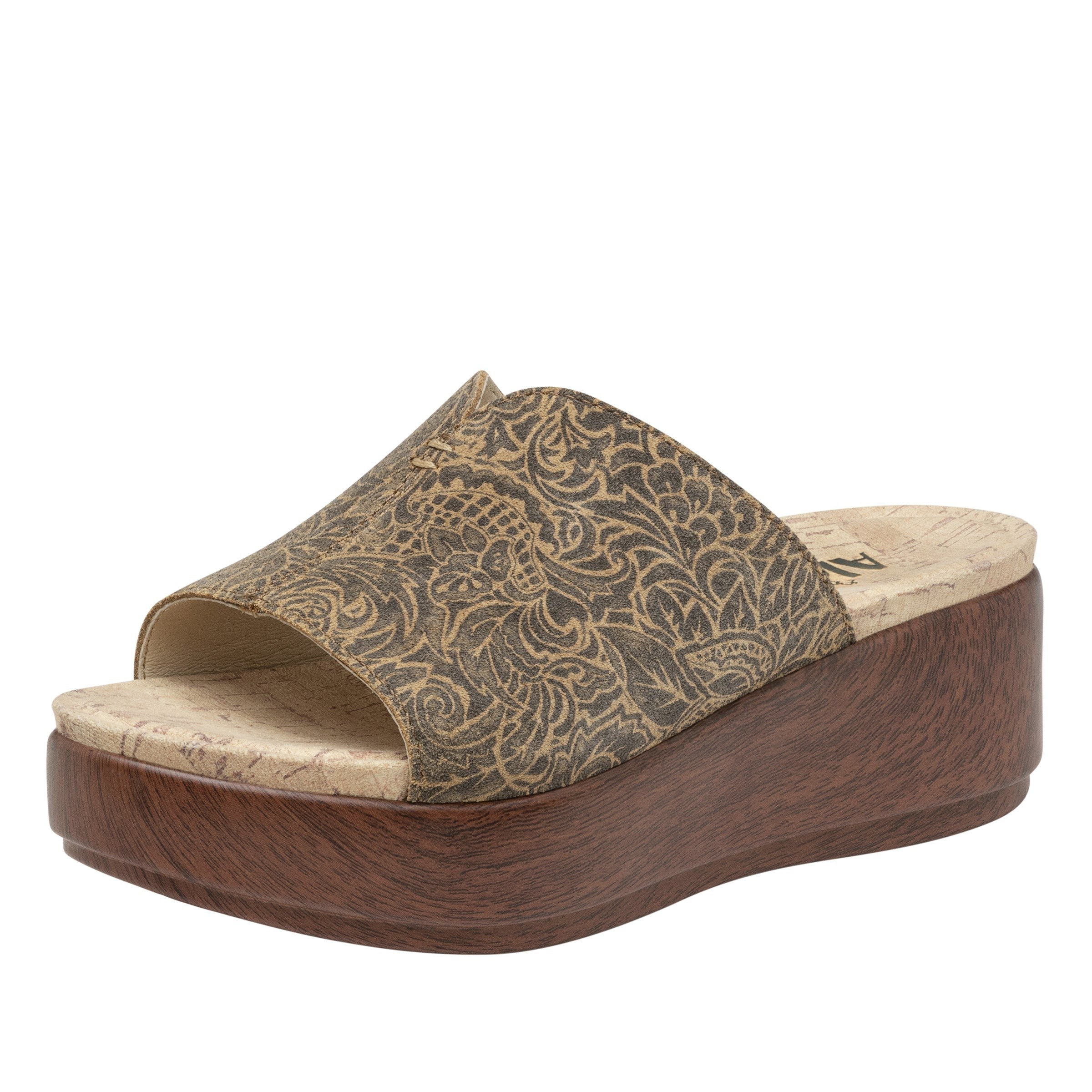 Alegria Triniti Comfort Arch Support Women's Slide Sandal - Freedom Rock - angle main