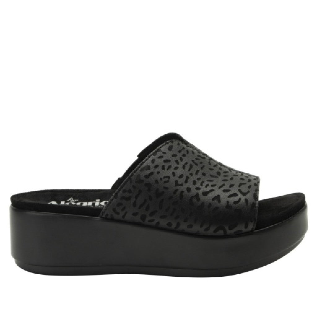 Alegria Triniti Comfort Arch Support Women's Slide Sandal - Not A Cheetah - pair view