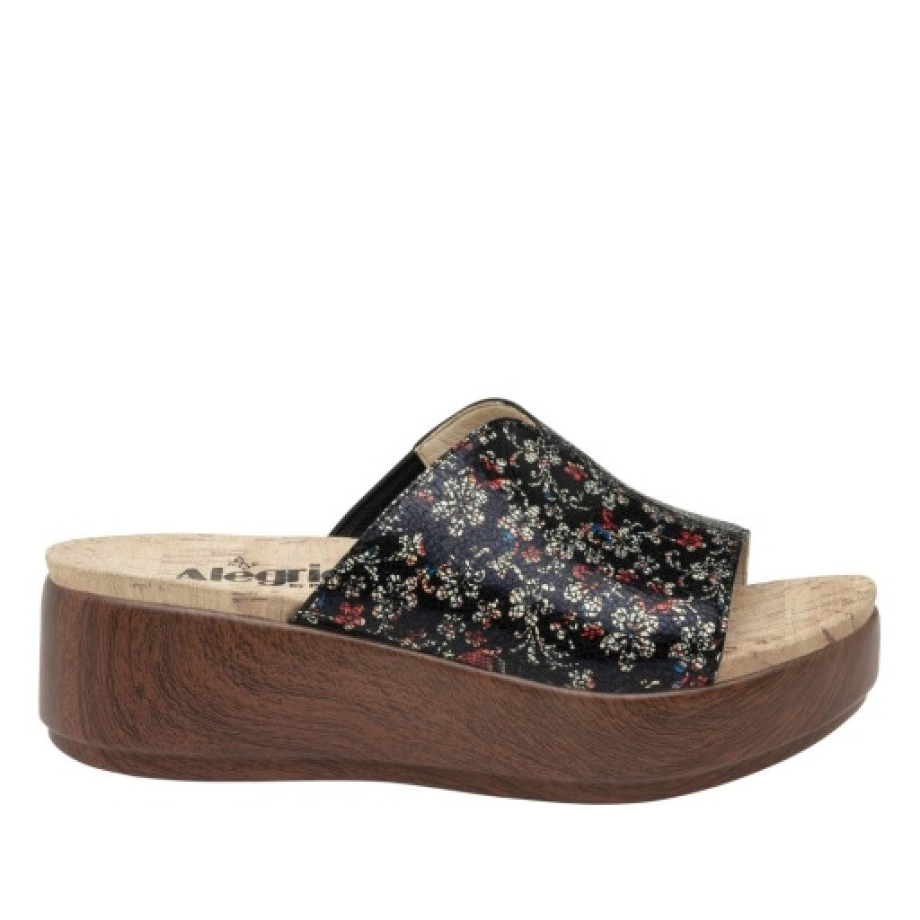 Alegria Triniti Comfort Arch Support Women's Slide Sandal - Posh - pair view