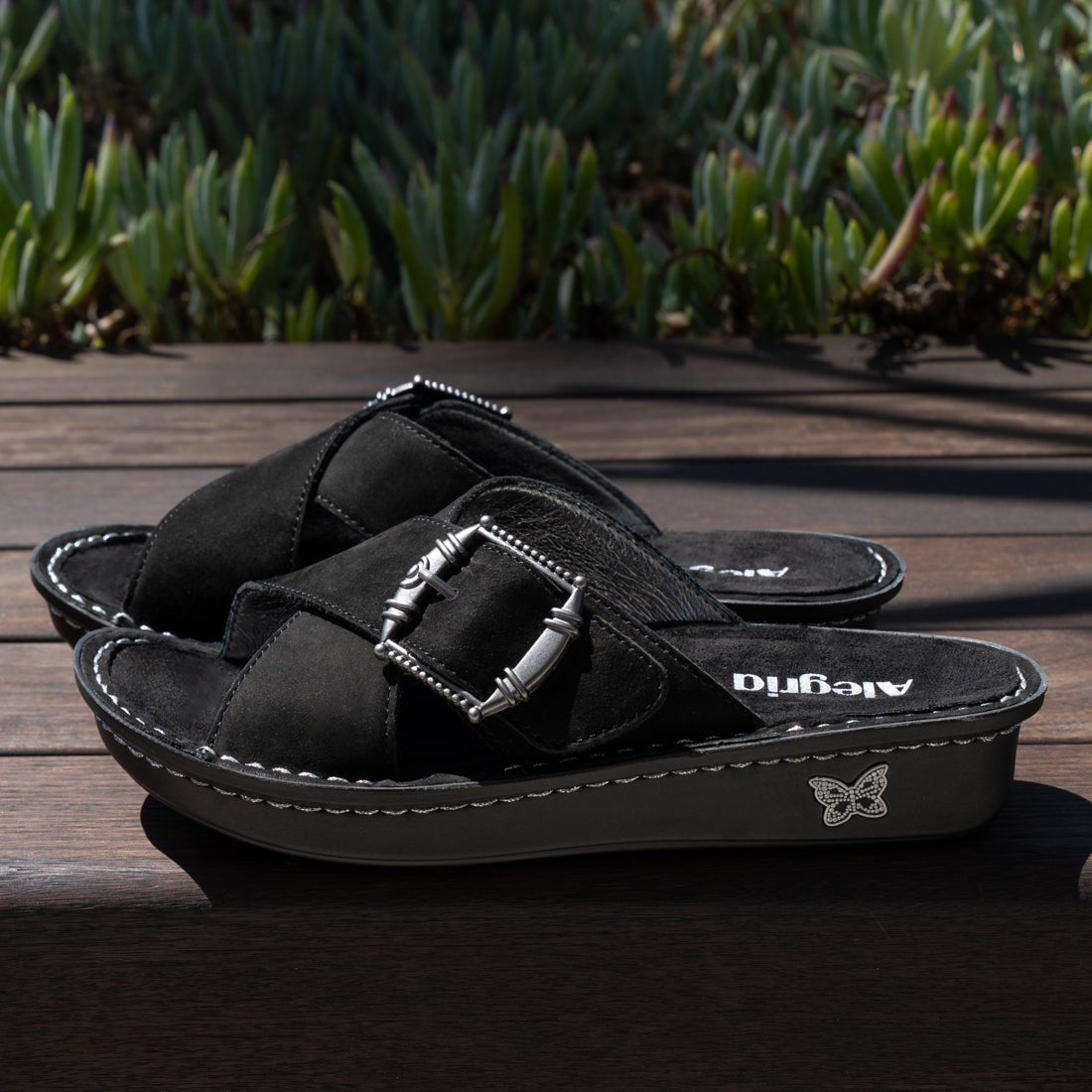 Alegria Vanya Comfort Arch Support Women's Sandal - Buttery Black - 2