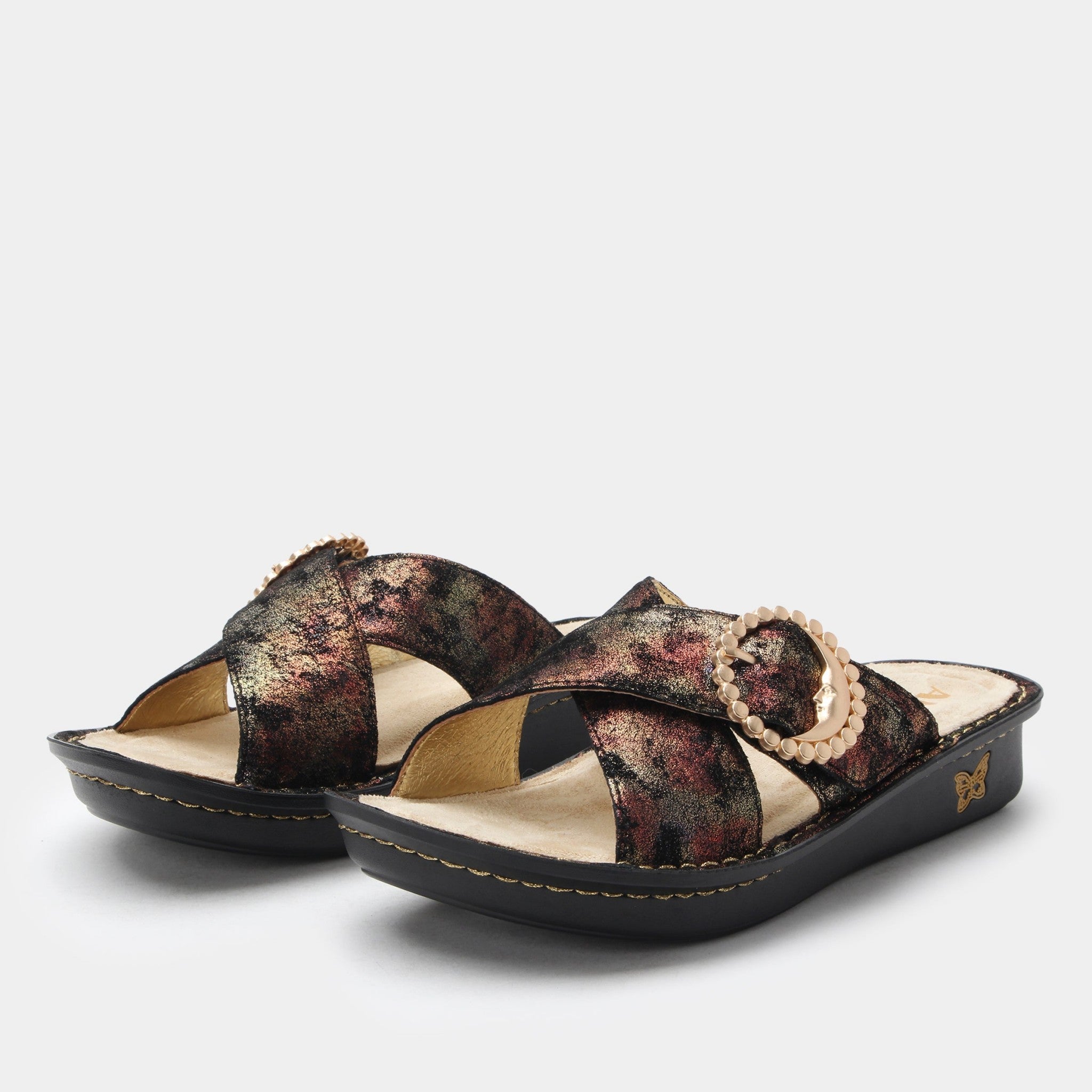 Alegria Vanya Comfort Arch Support Women's Sandal - Moon Shadow Gold - 1