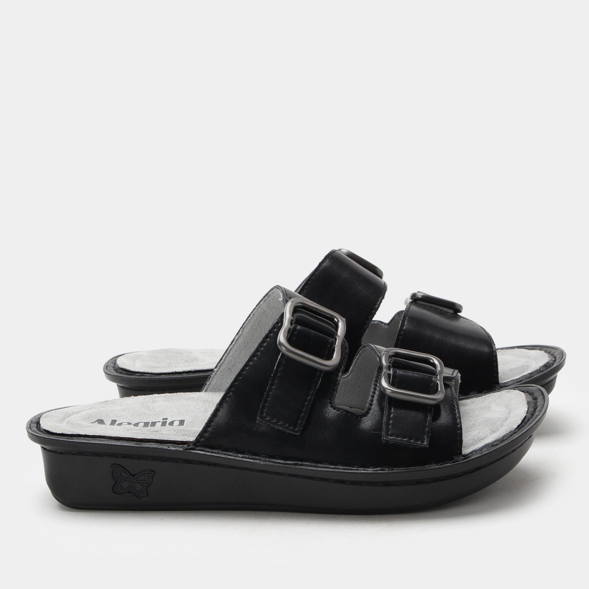 Alegria Verah Mini Comfort Arch Support Women's Sandal - Black - 3