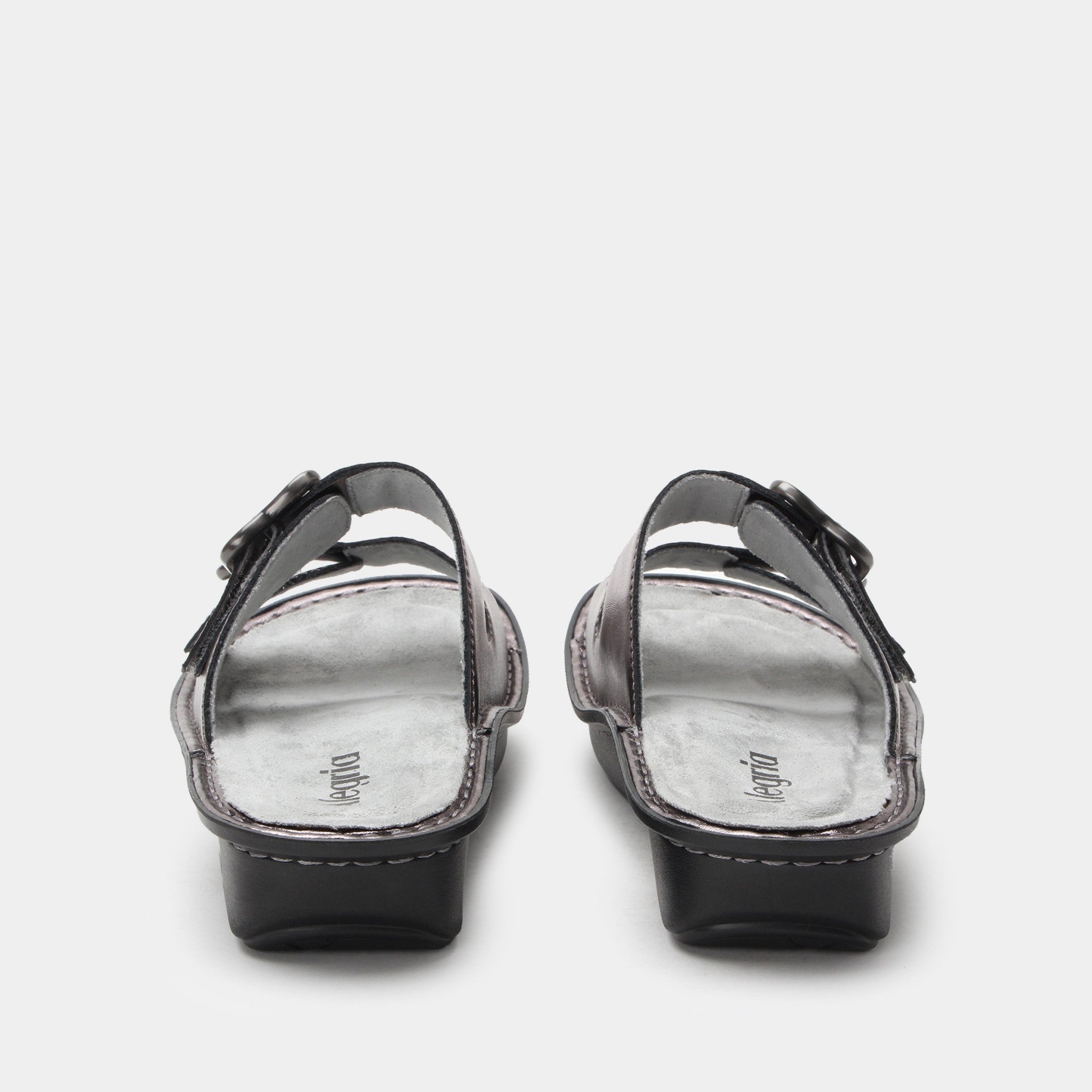 Alegria Verah Mini Comfort Arch Support Women's Sandal - Pewter Power - 4