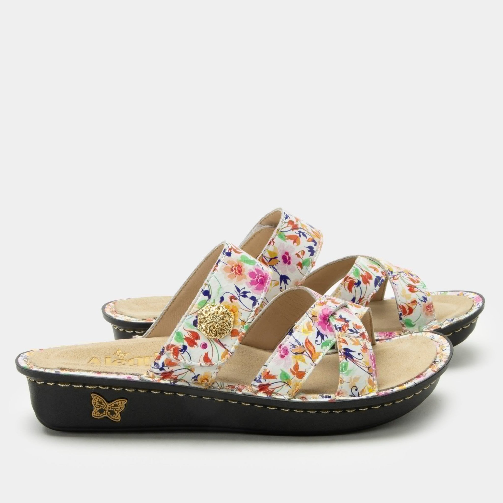 Alegria Victoriah Spherical Comfort Arch Support Women's Slide Sandal - Marvel - 3