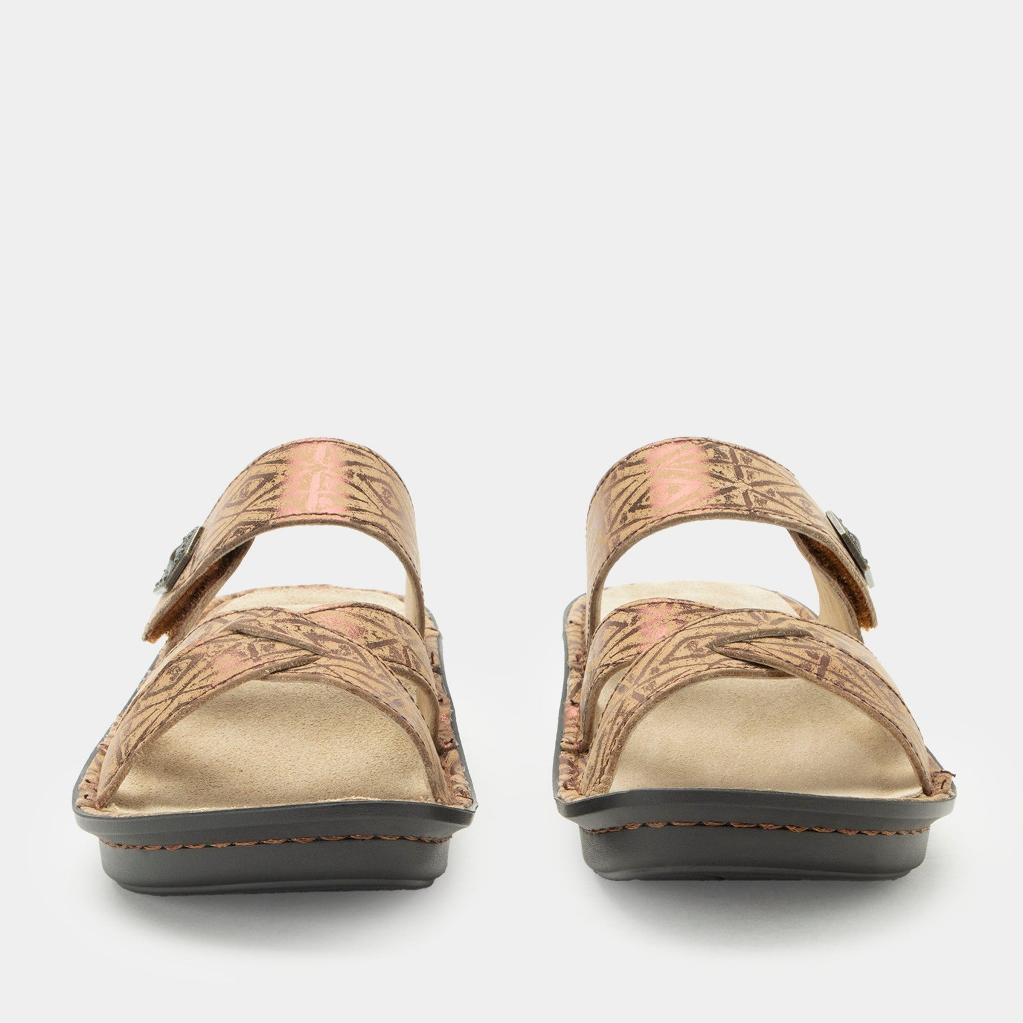 Alegria Victoriah Spherical Comfort Arch Support Women's Slide Sandal - Relic - 6