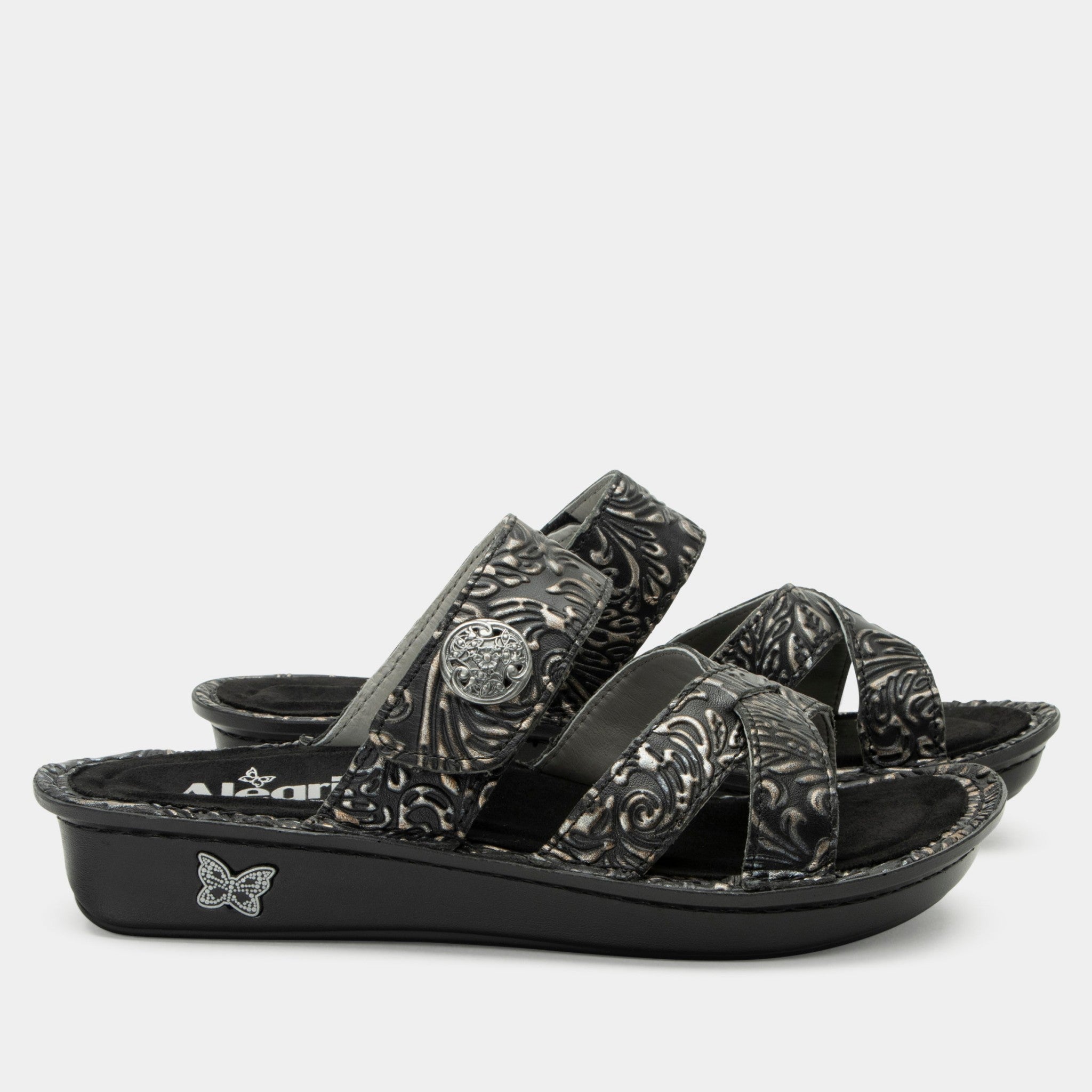 Alegria Victoriah Spherical Comfort Arch Support Women's Slide Sandal - Shoe Boat - 2