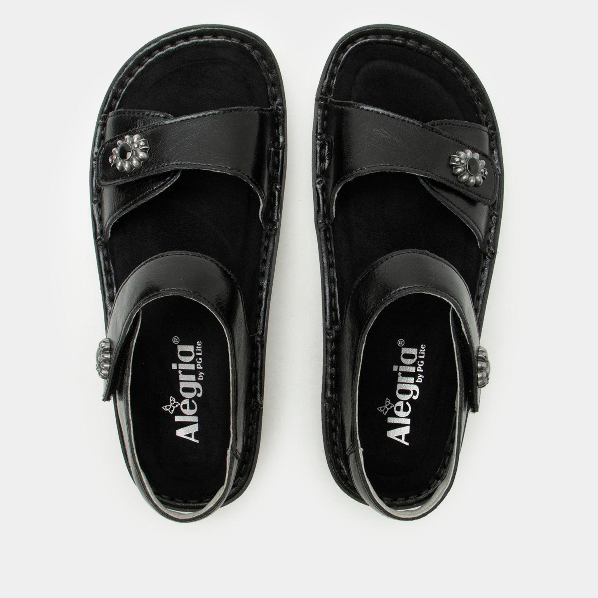 Alegria Vienna Waverly Mini Comfort Arch Support Women's Sandal - Black Sapphire - 5